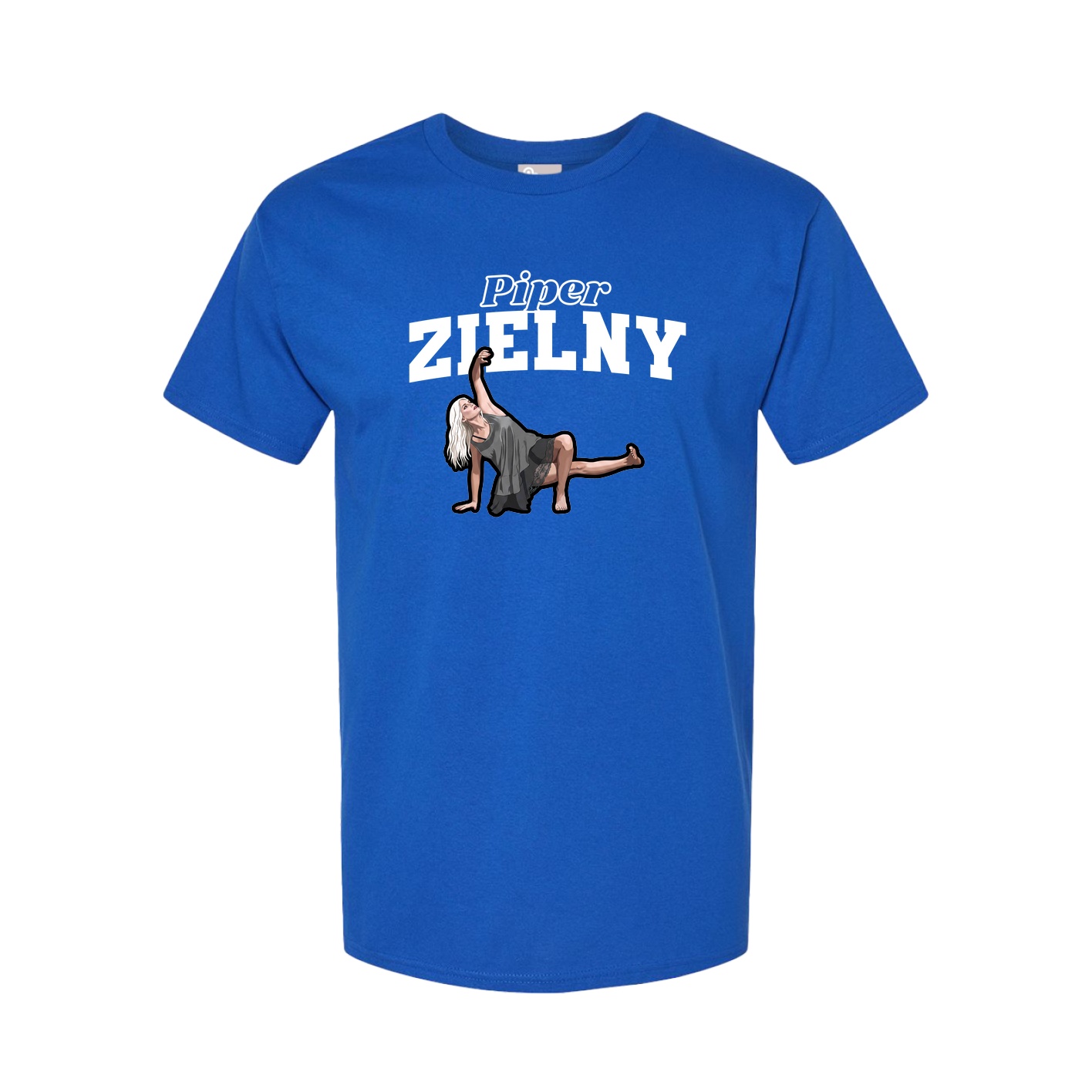 Tee — Name Arch in Royal