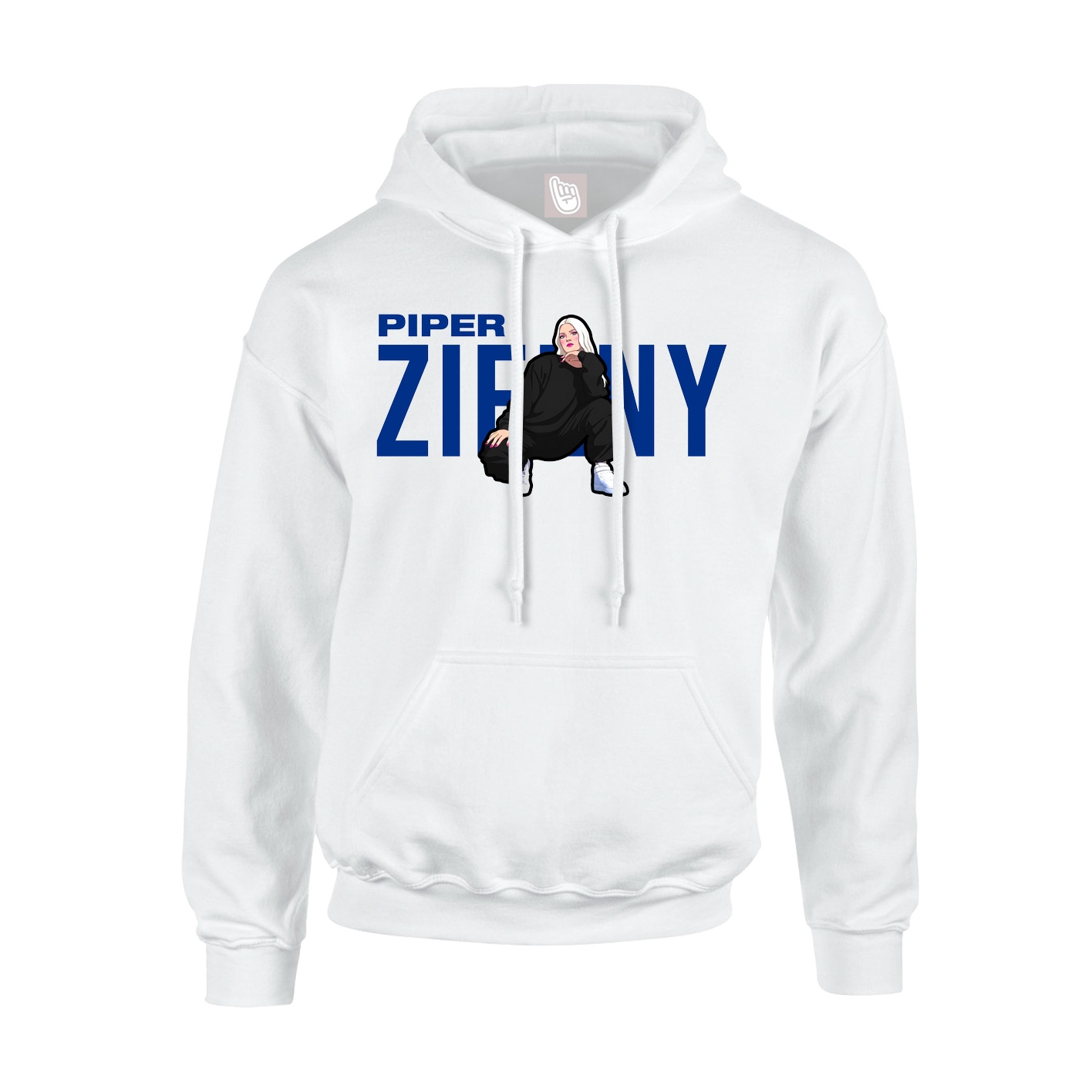 Hoodie — Player Name in White