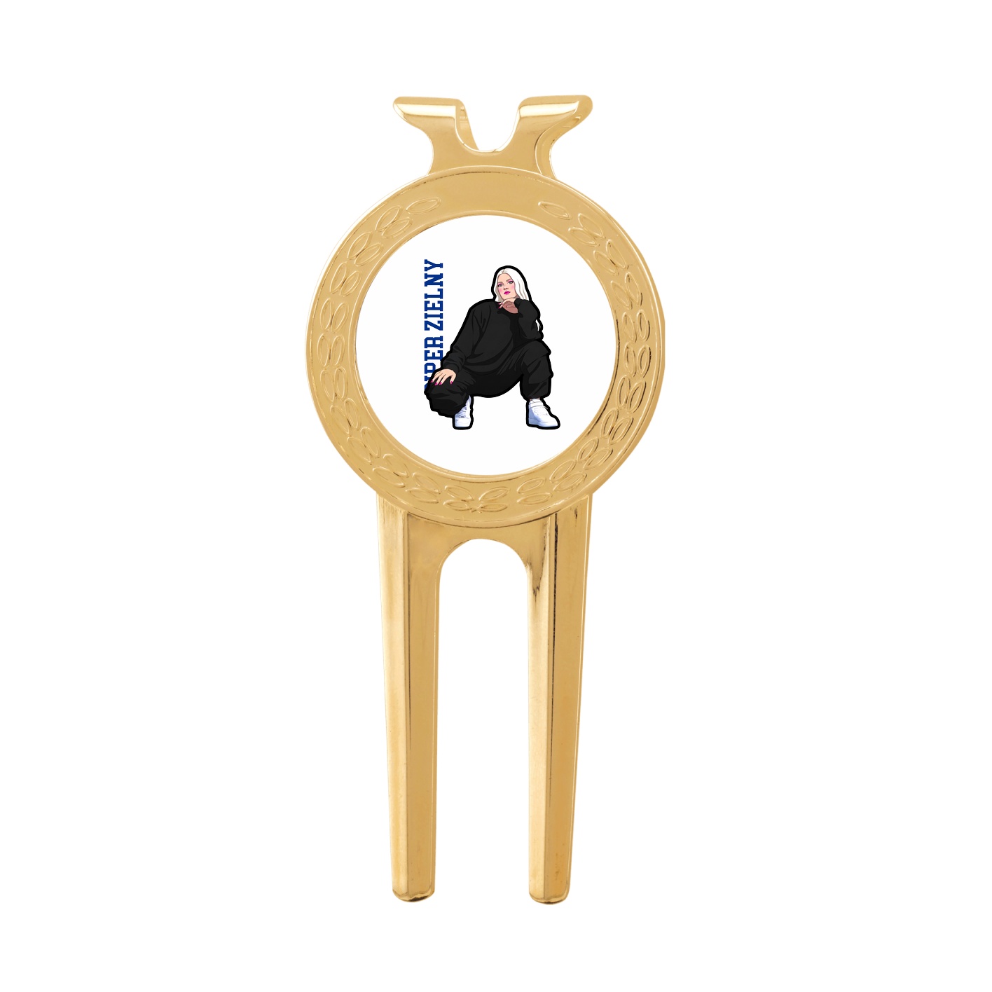 Divot Tool with Ball Marker — Name Vertical in Classic