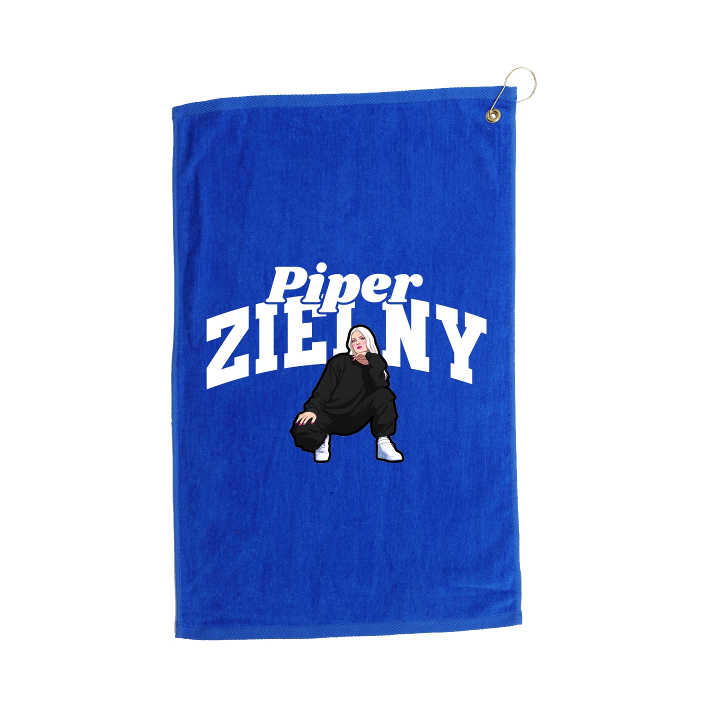 Golf Towel — Signature Arch in Royal