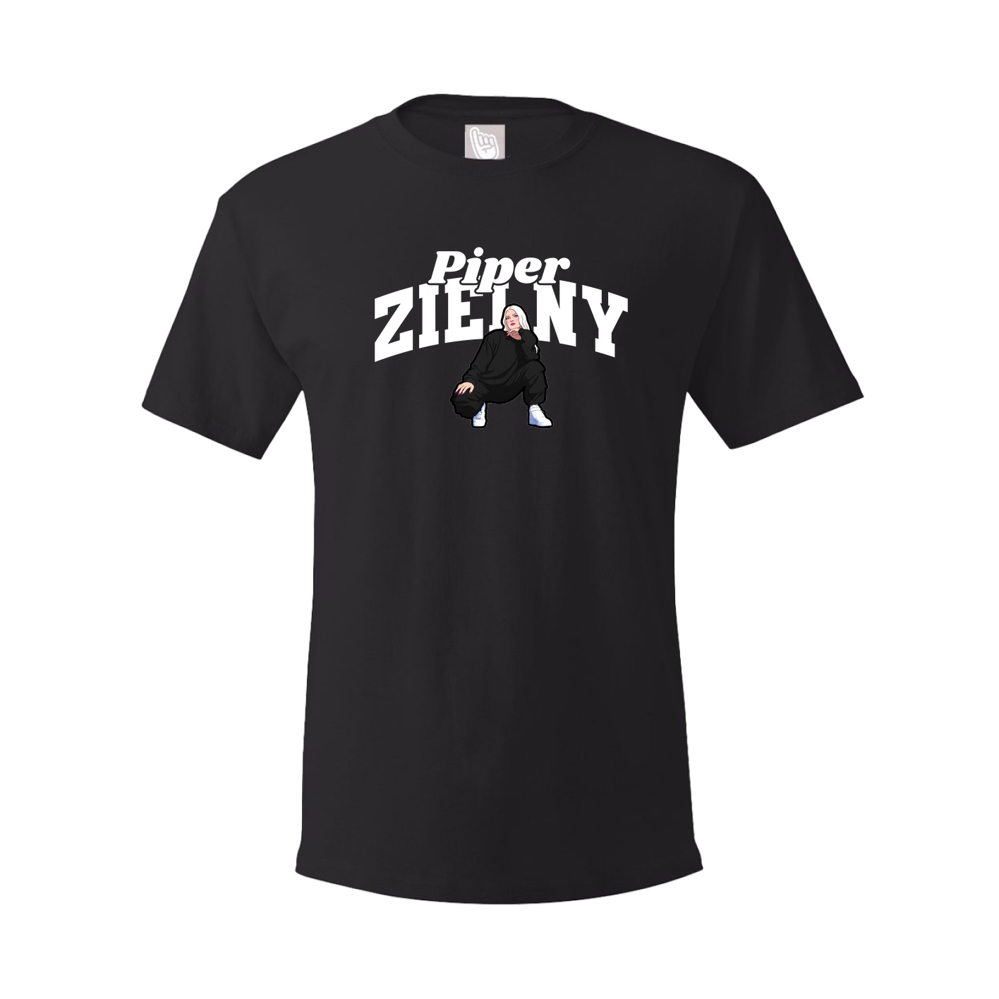Tee — Signature Arch in Black