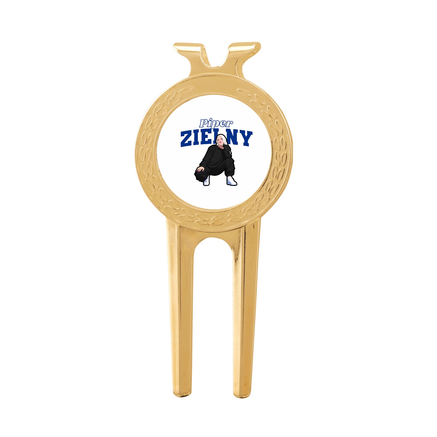 Divot Tool with Ball Marker — Name Arch in Classic