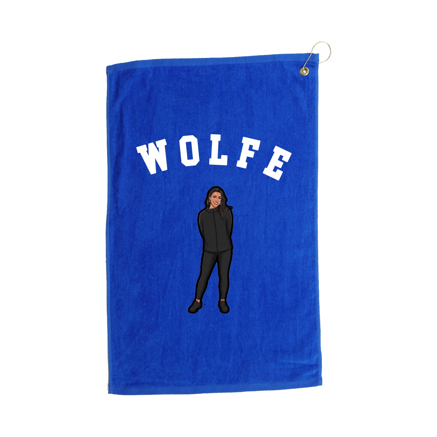 Golf Towel — Shirsey Arch in Royal