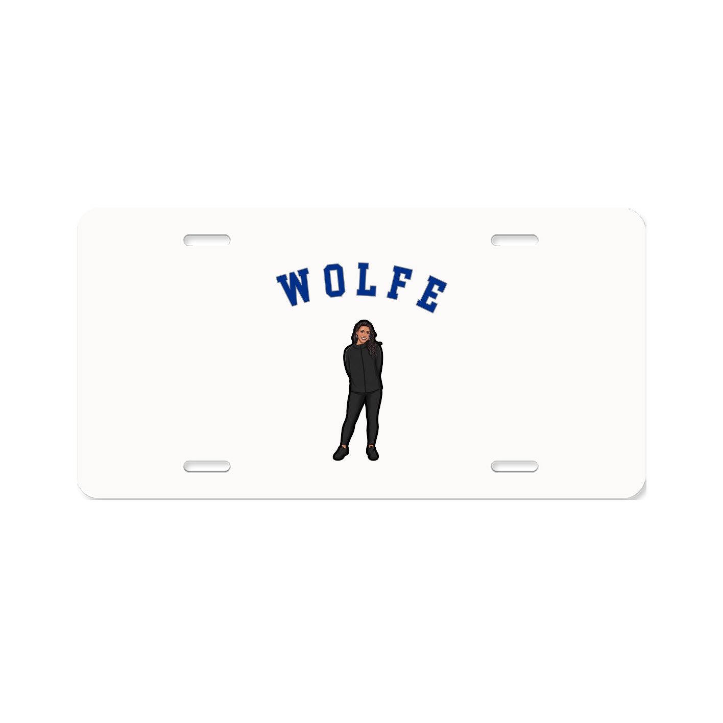 License Plate — Shirsey Arch in Classic