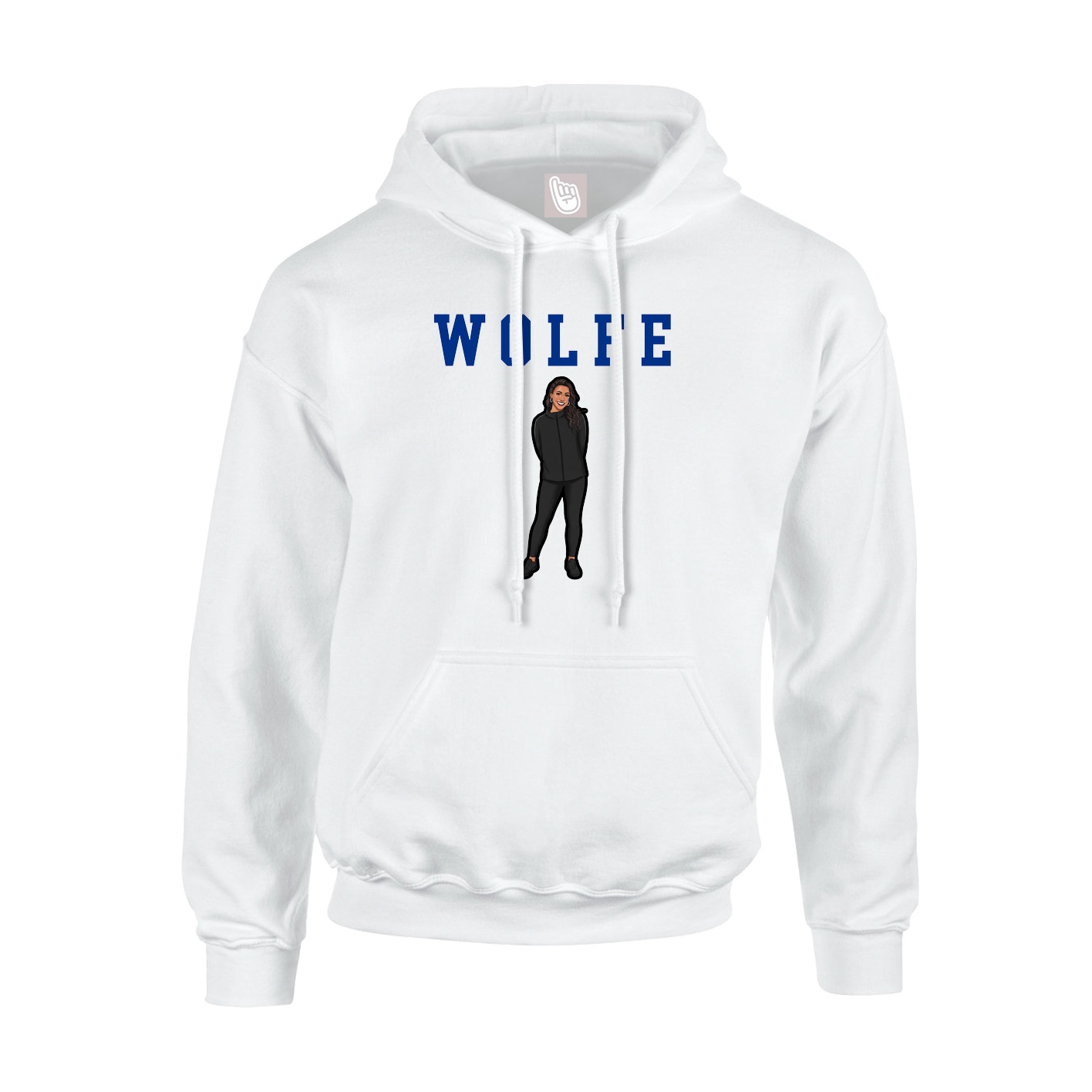 Youth Hoodie — Shirsey in White
