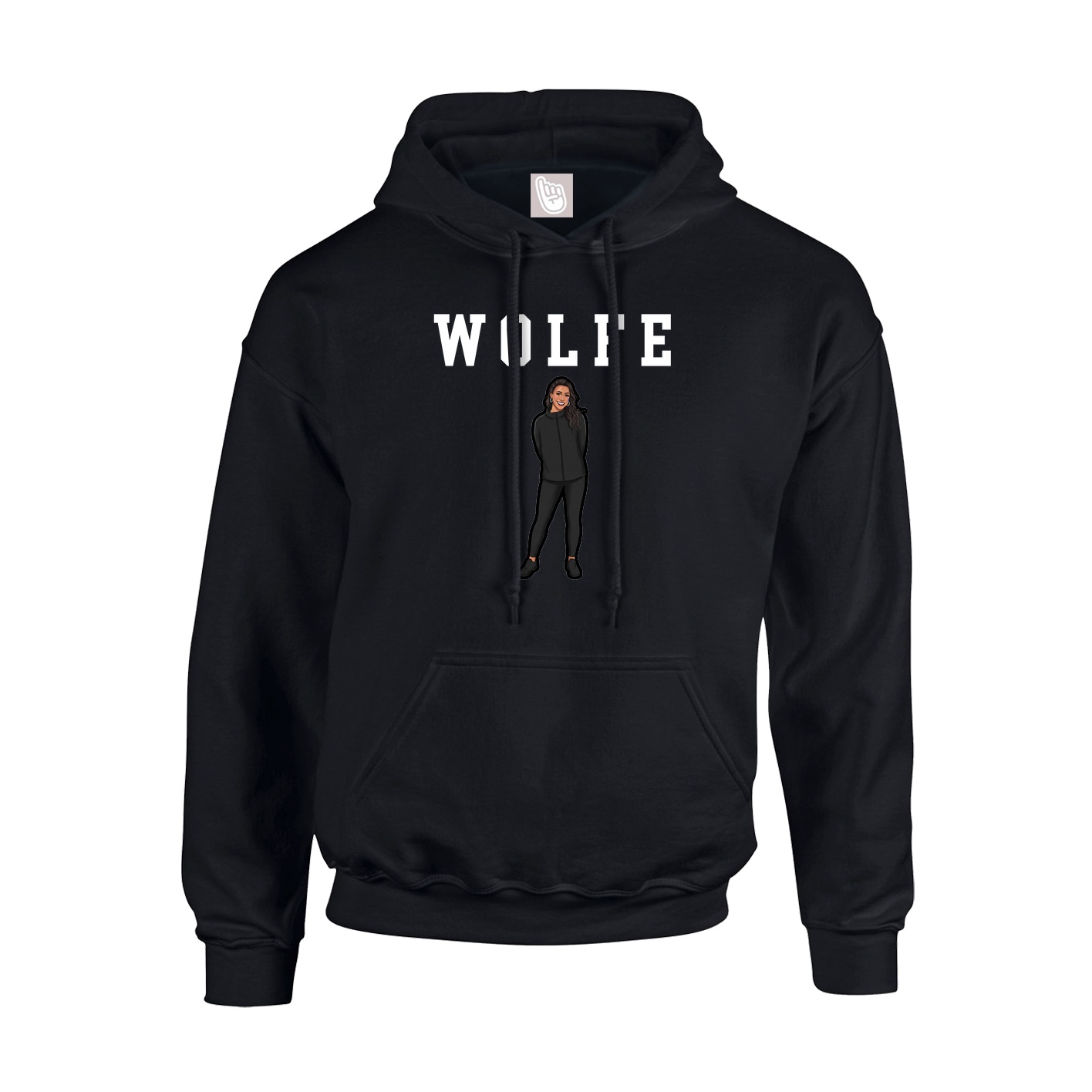 Youth Hoodie — Shirsey in Black