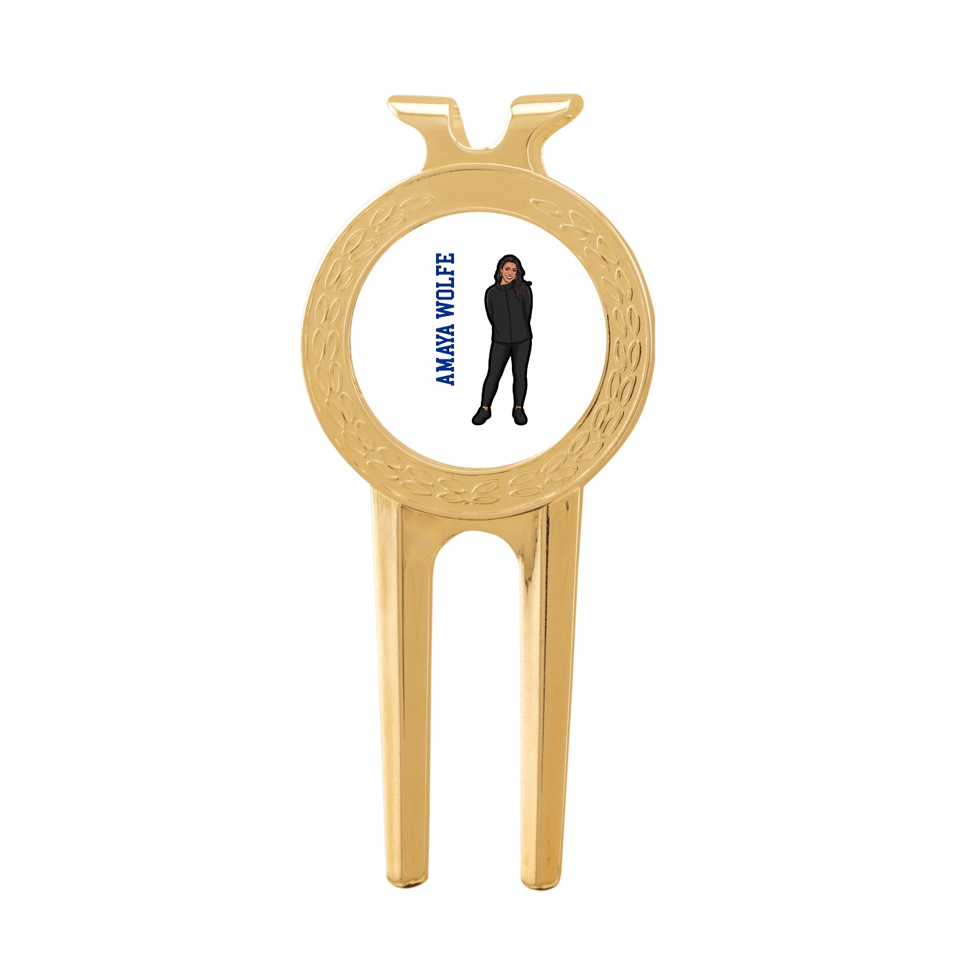 Divot Tool with Ball Marker — Name Vertical in Classic