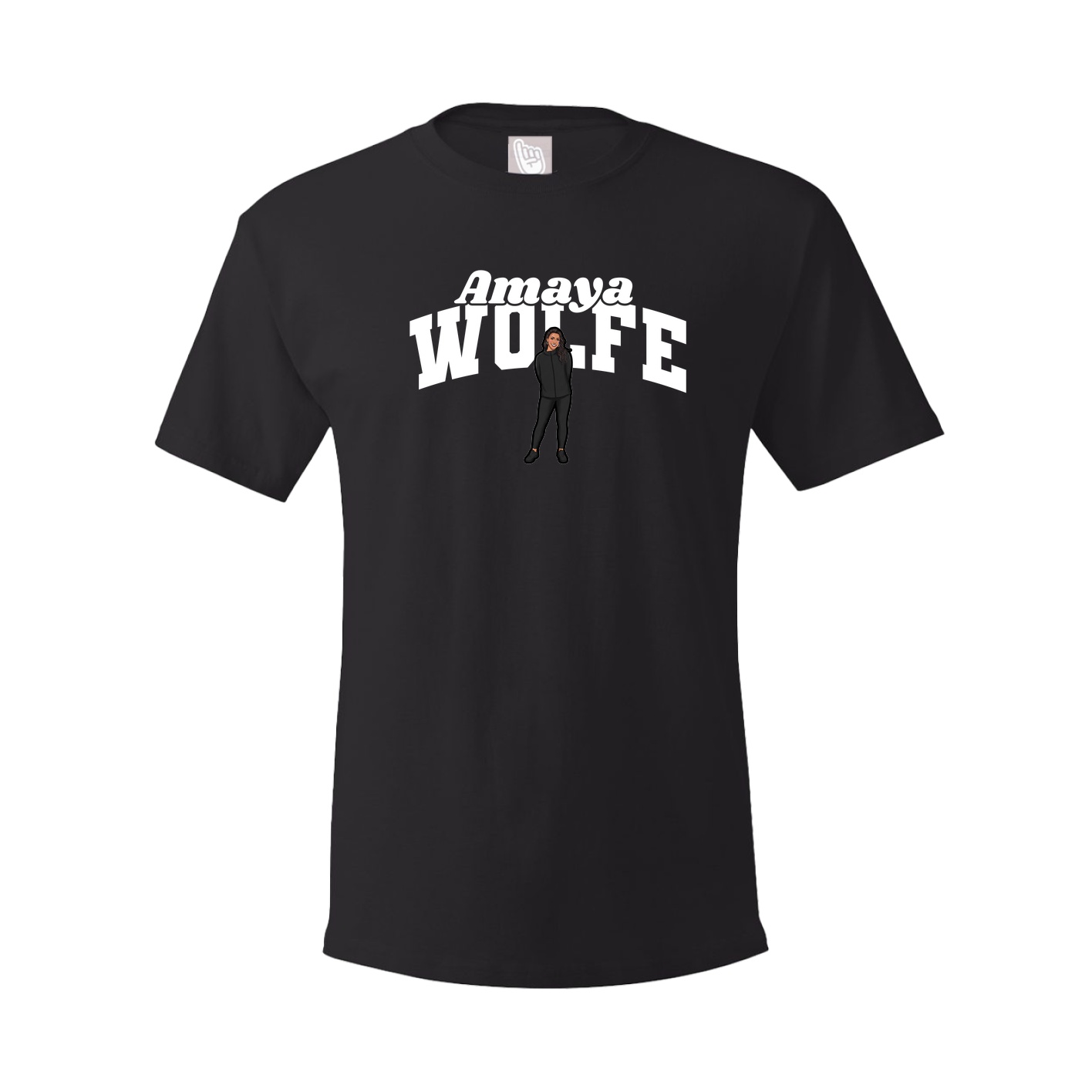 Youth Tee — Signature Arch in Black