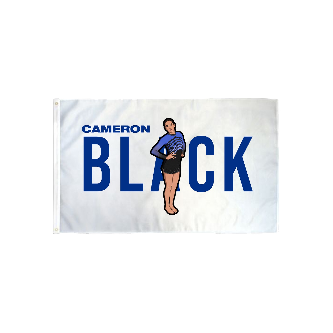 3x5 Flag — Player Name in Classic