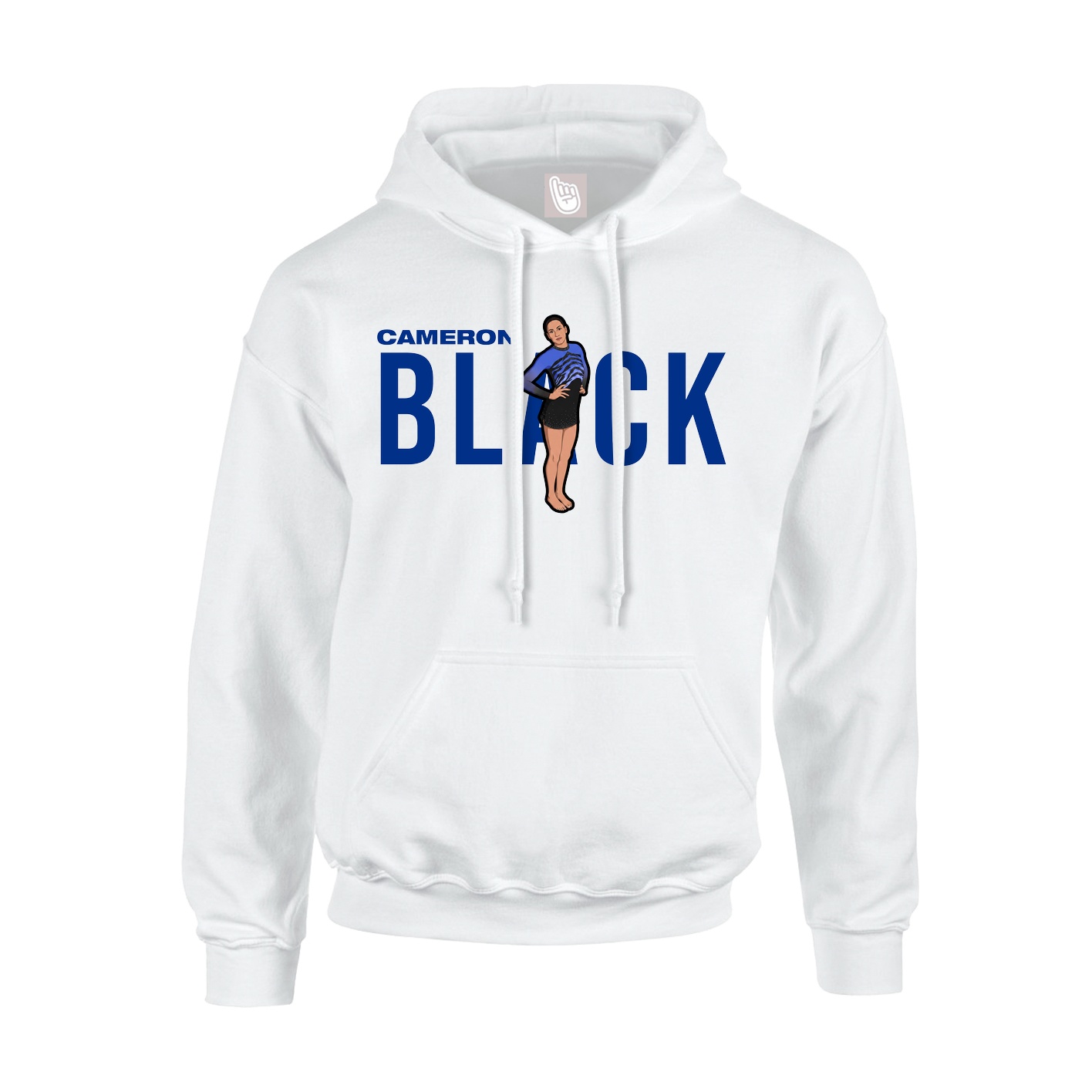 Hoodie — Player Name in White