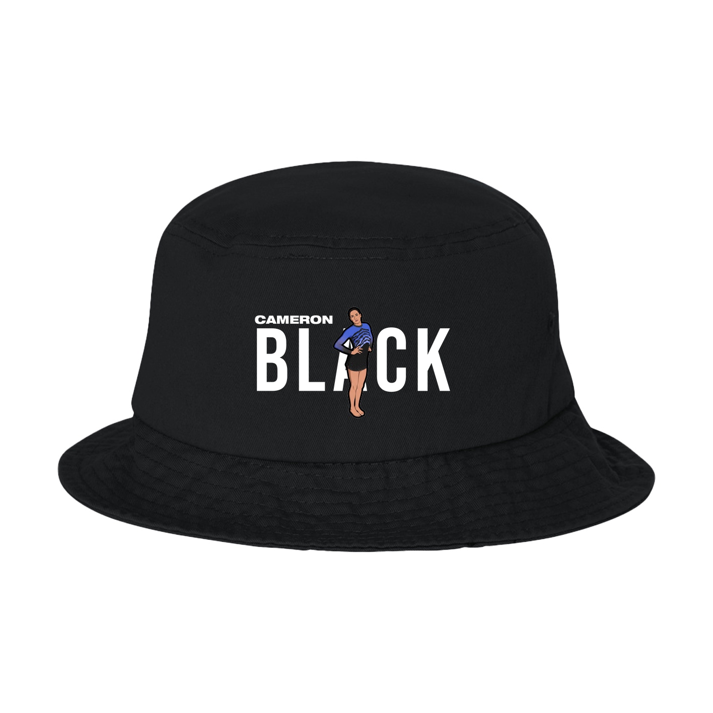 Bucket Cap — Player Name in Black