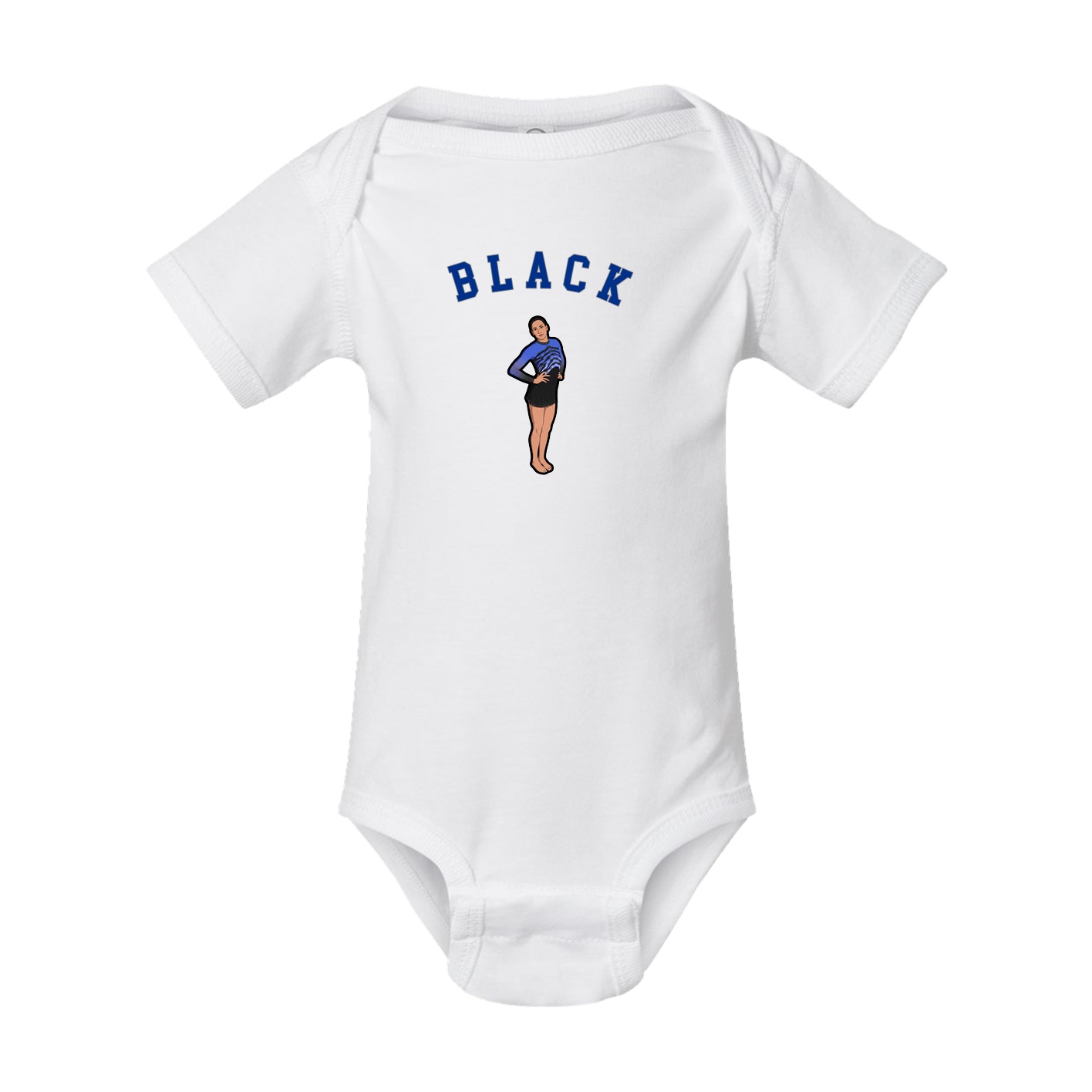Baby Onesie — Shirsey Arch in White