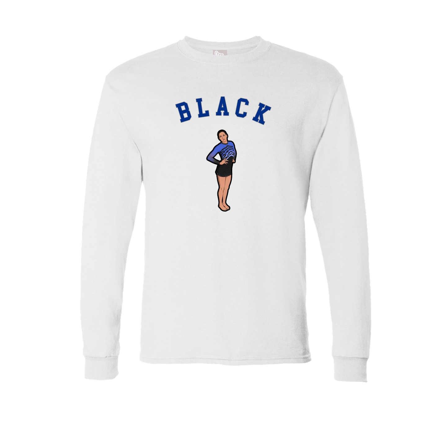 Long Sleeve Tee — Shirsey Arch in White