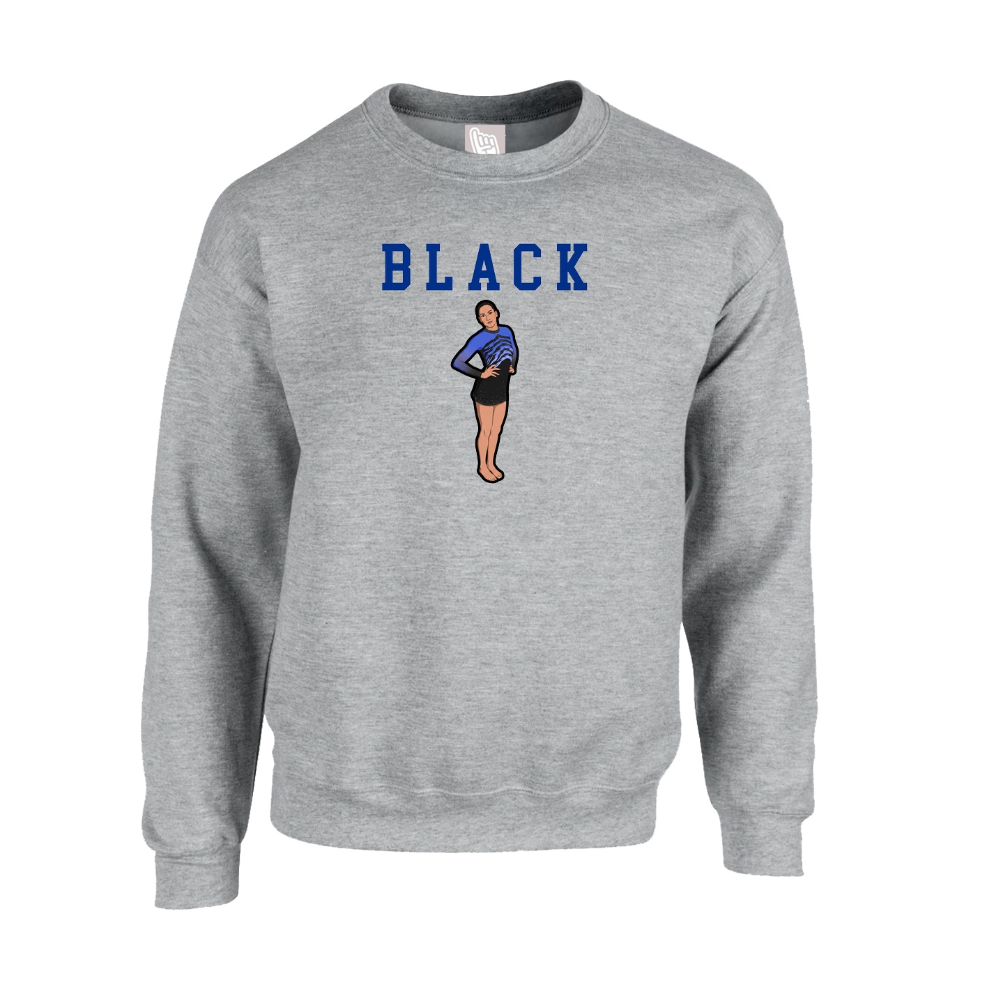 Fleece Crew — Shirsey in Grey