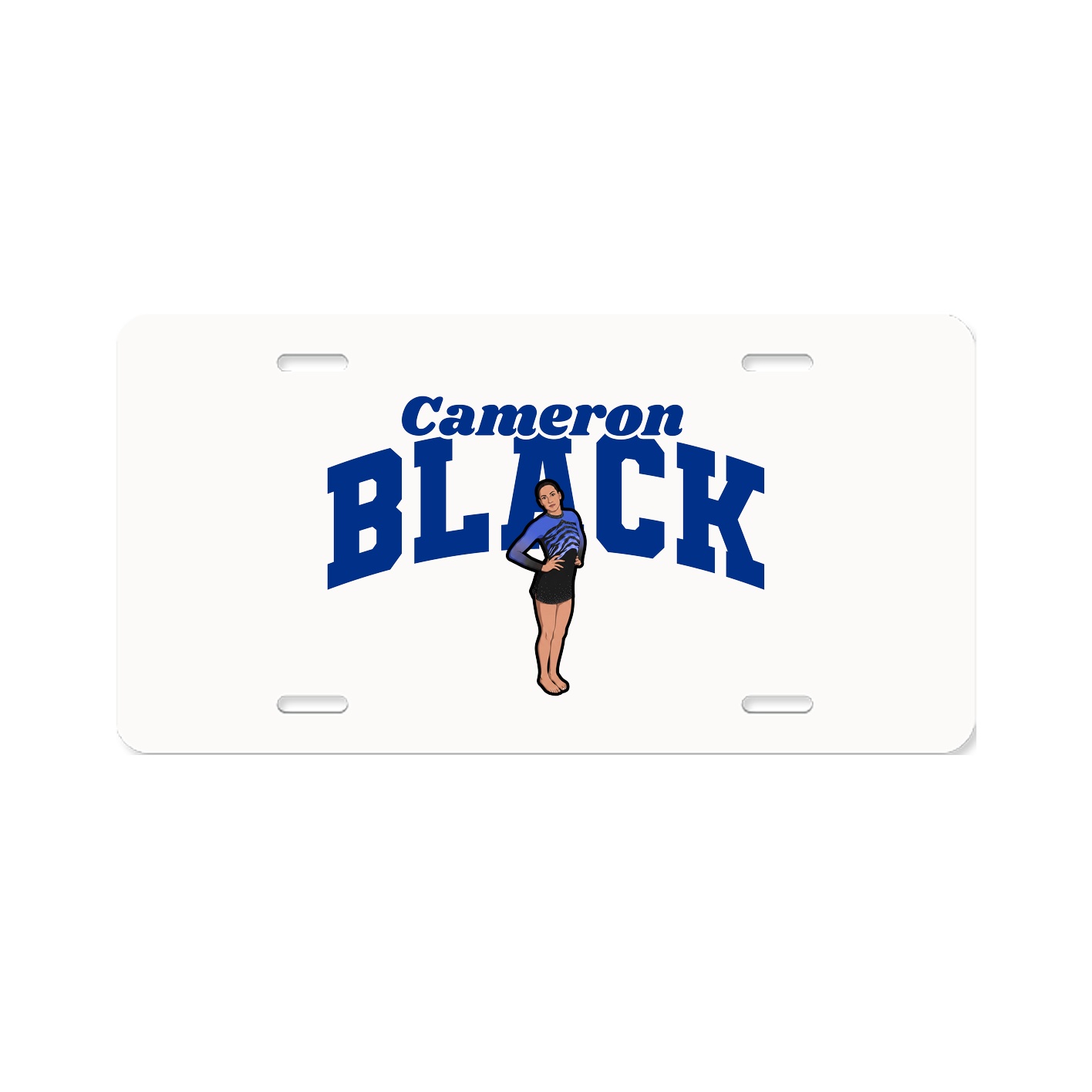 License Plate — Signature Arch in Classic