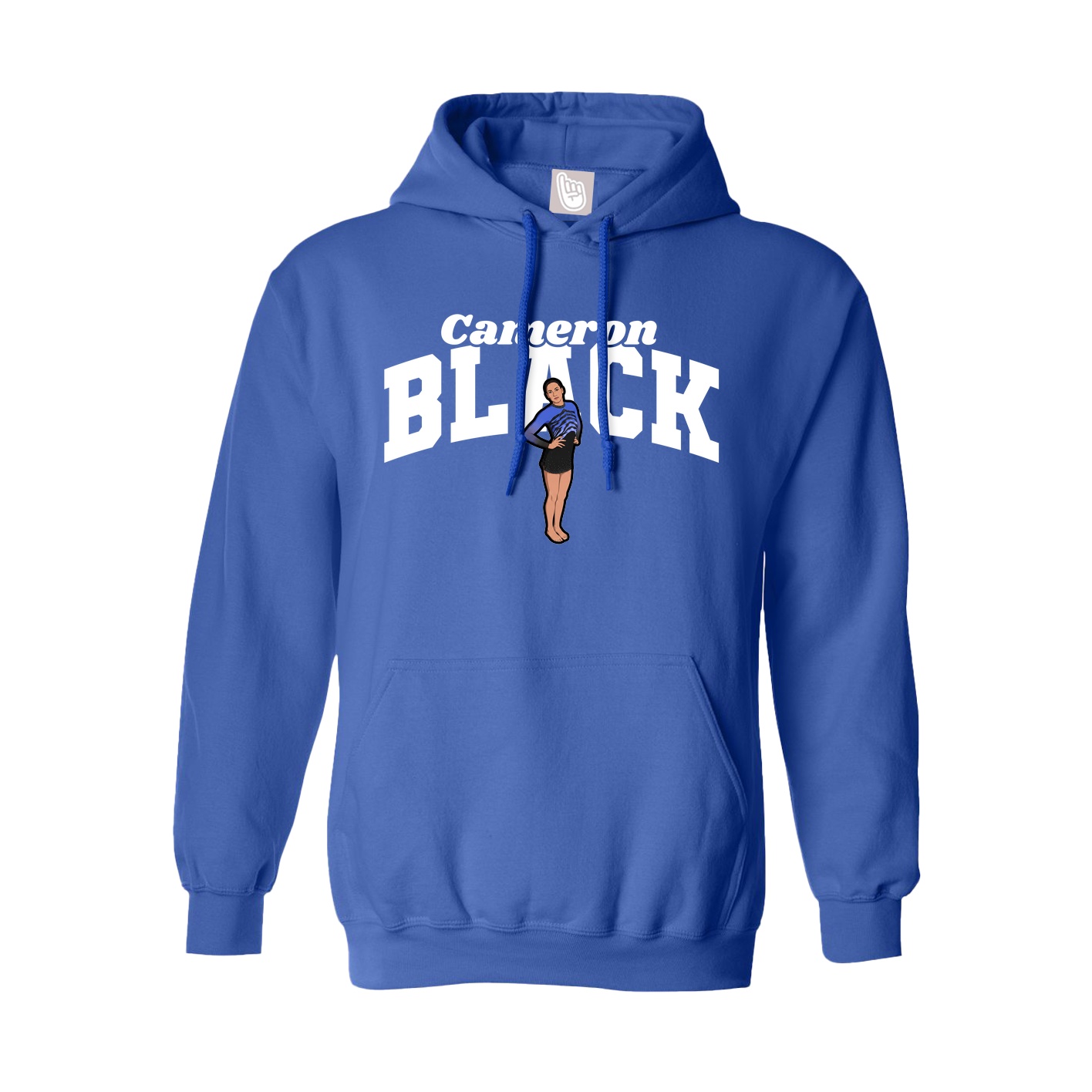 Hoodie — Signature Arch in Royal