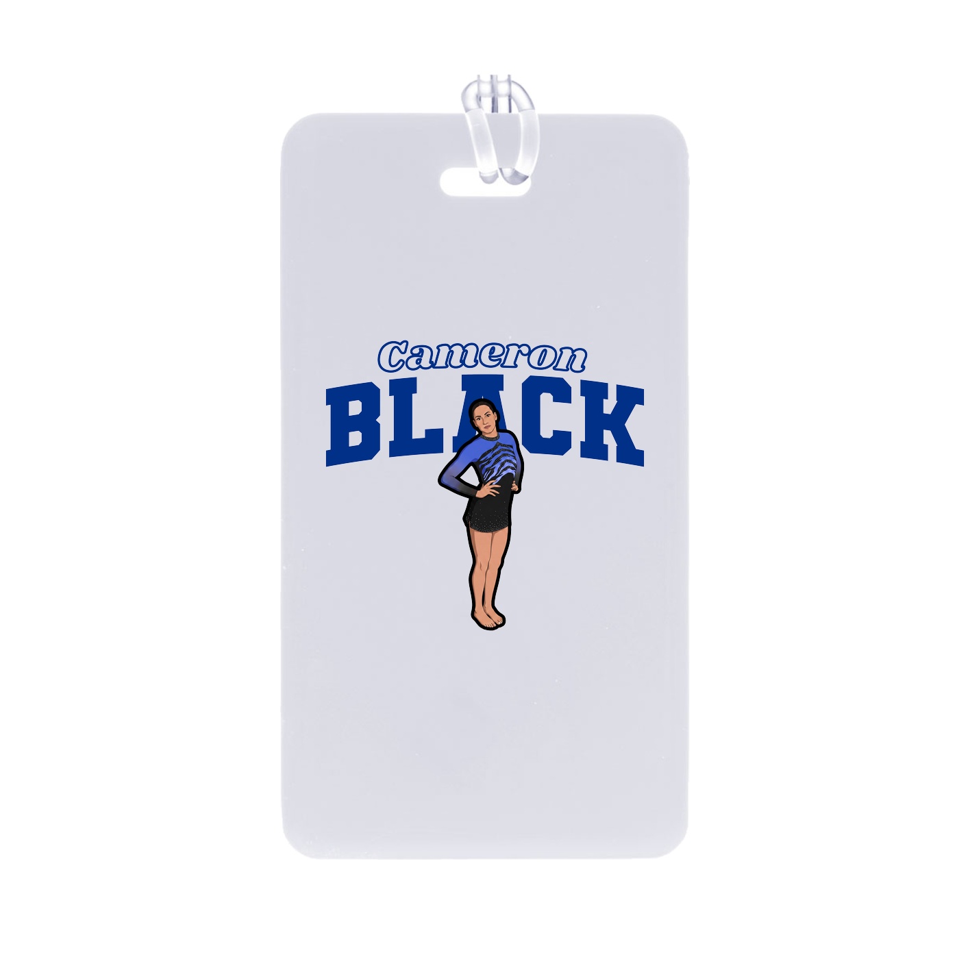 Bag Tag — Name Arch in Classic