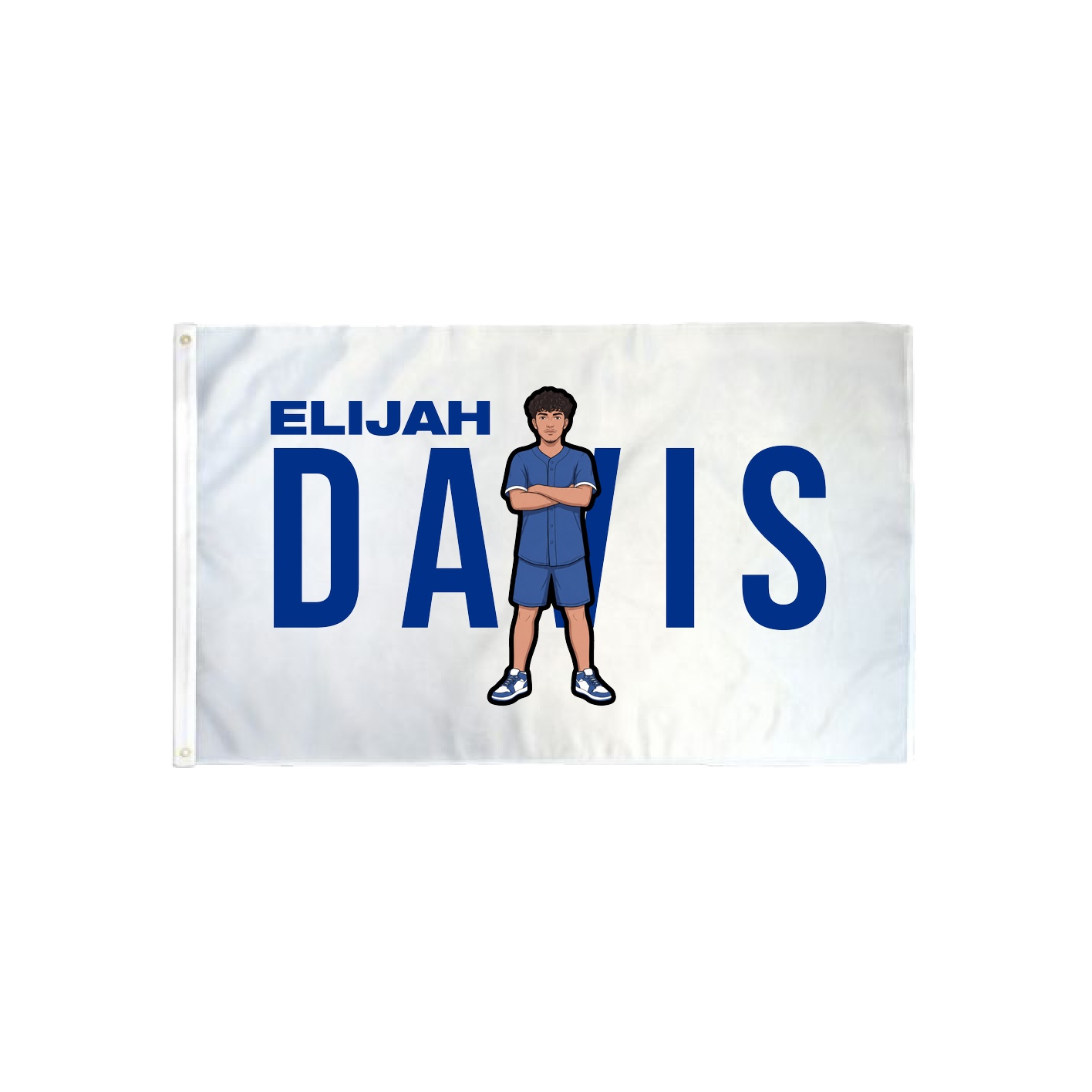 3x5 Flag — Player Name in Classic