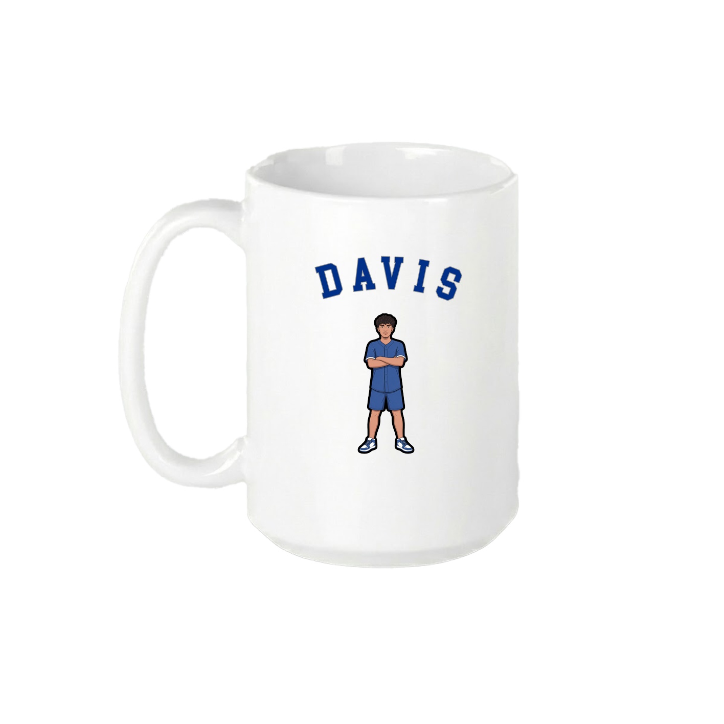 15oz Coffee Mug — Shirsey Arch in White