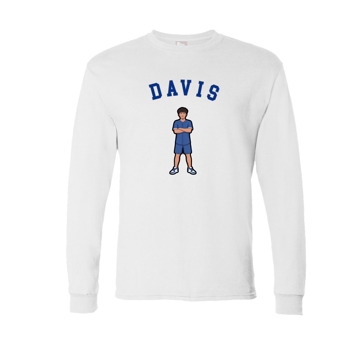 Long Sleeve Tee — Shirsey Arch in White