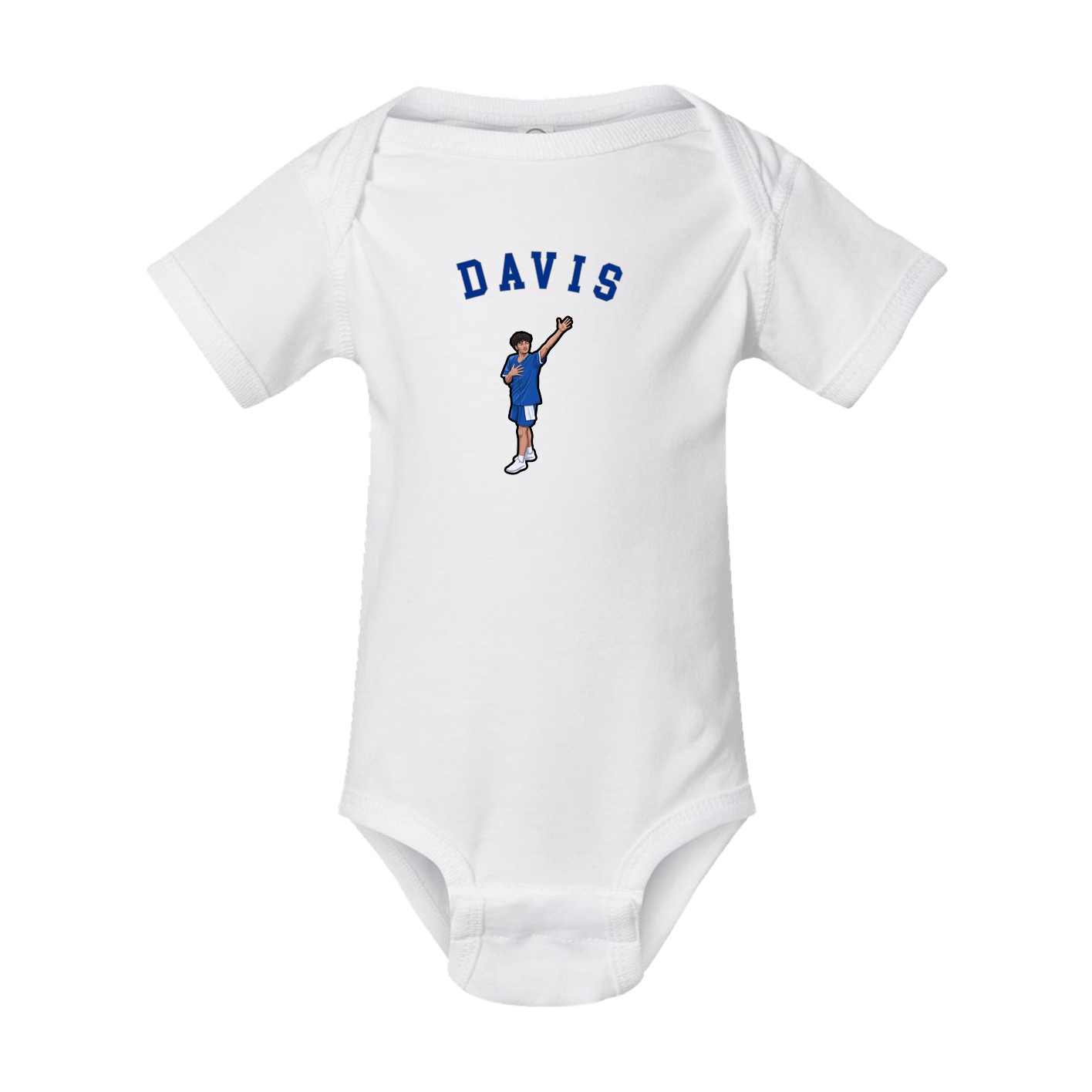 Baby Onesie — Shirsey Arch in White