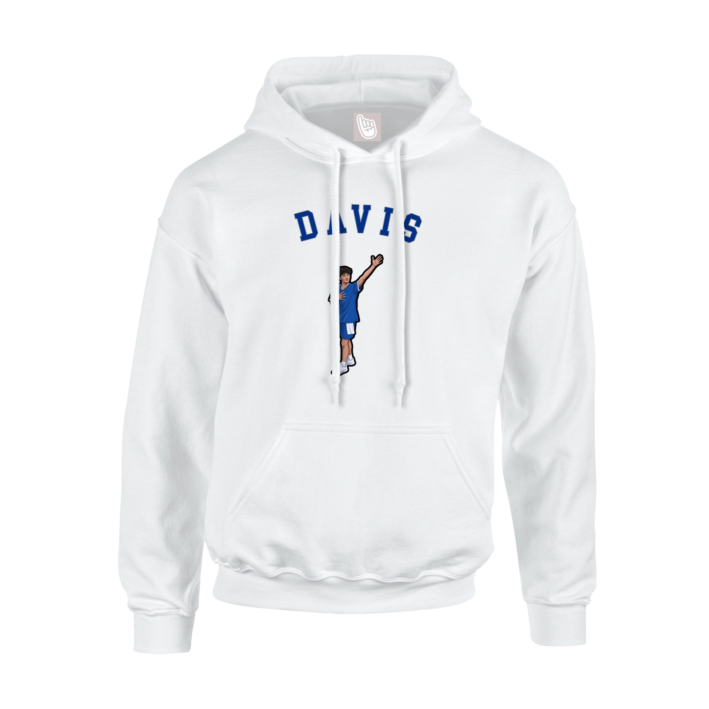 Hoodie — Shirsey Arch in White