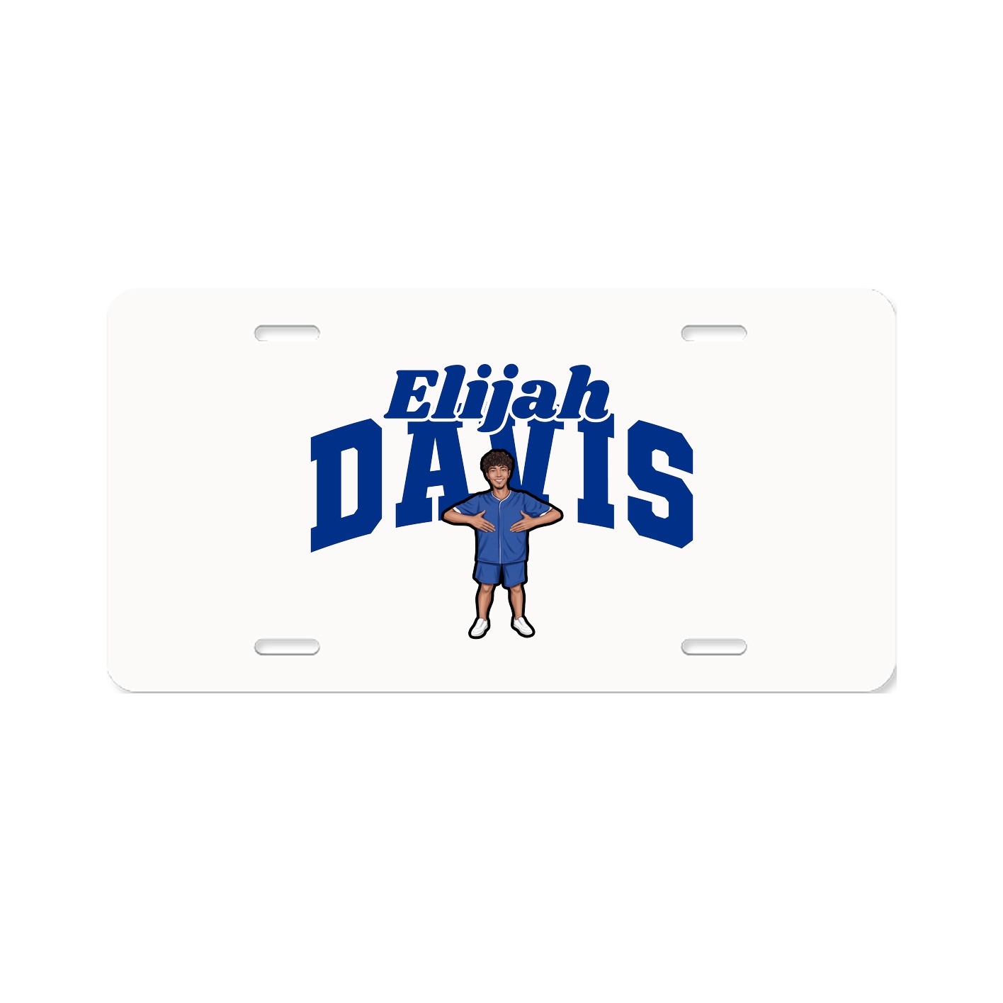 License Plate — Signature Arch in Classic