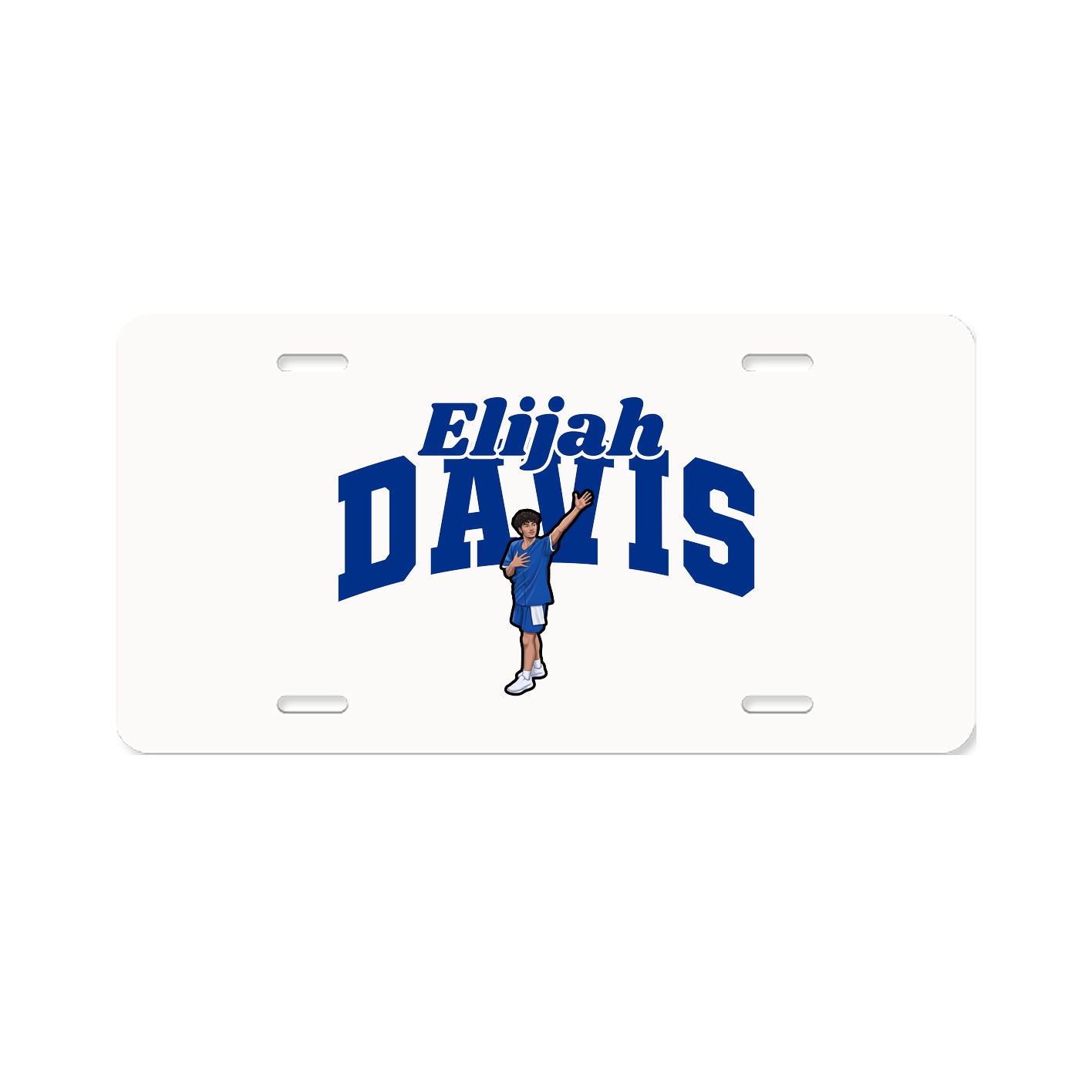 License Plate — Signature Arch in Classic