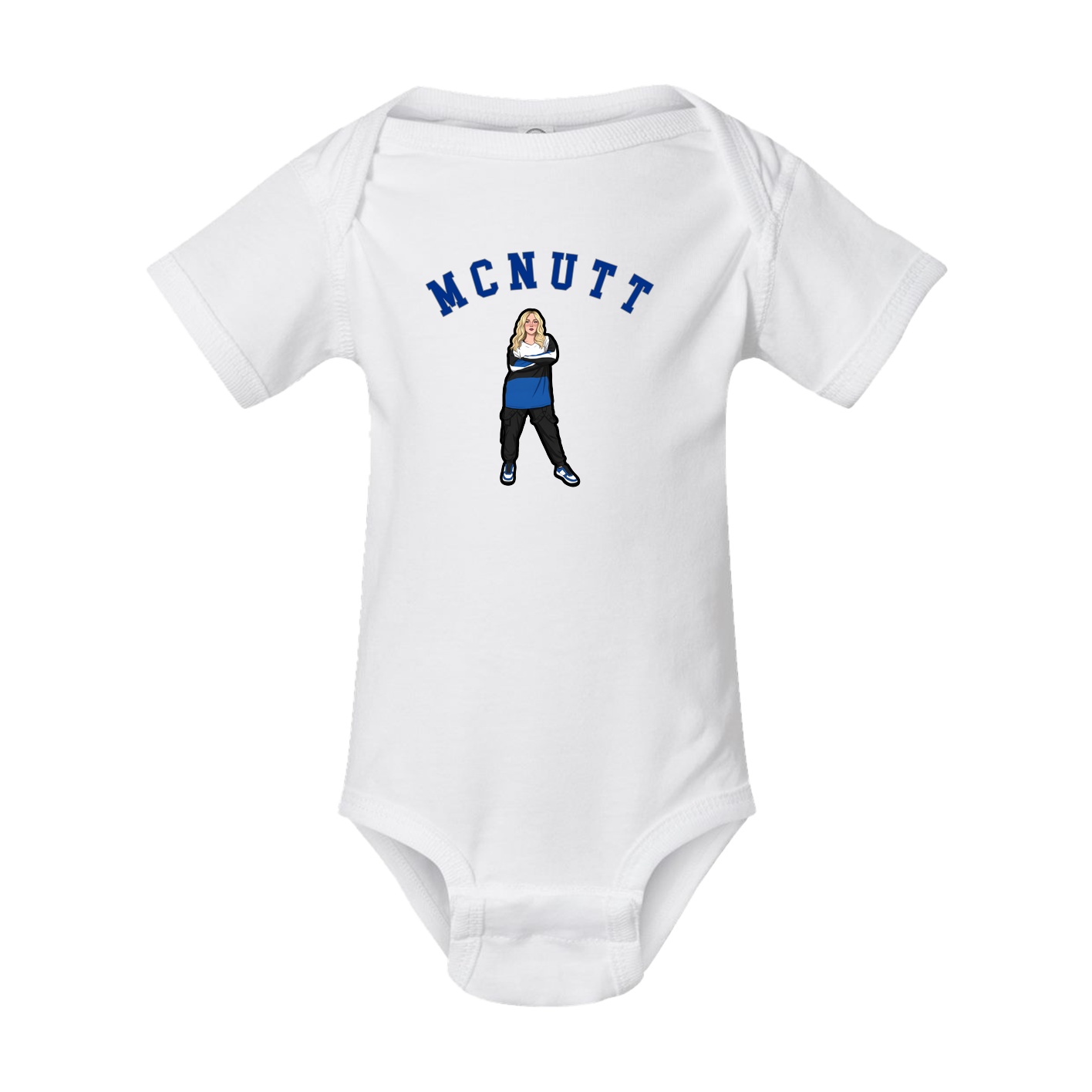 Baby Onesie — Shirsey Arch in White