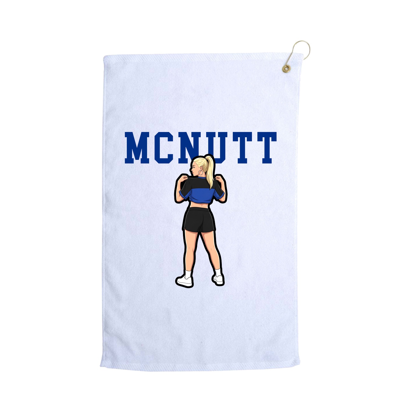 Golf Towel — Shirsey in White