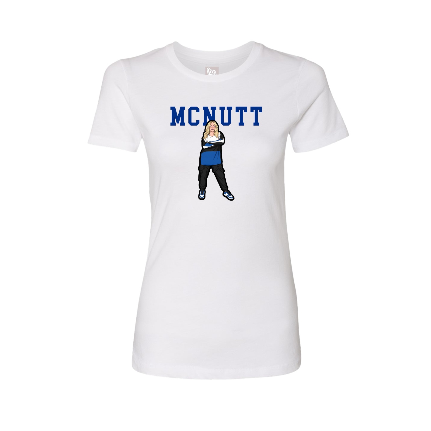 Fitted Women's Tee — Shirsey in White