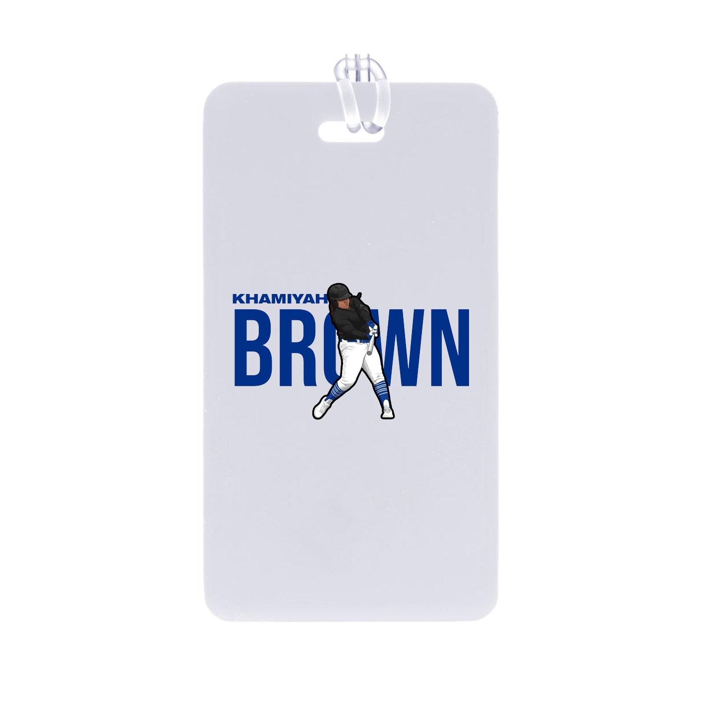 Bag Tag — Player Name in Classic