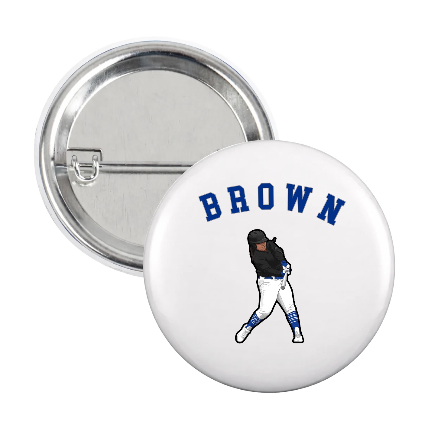 Game Day Button — Shirsey Arch in White