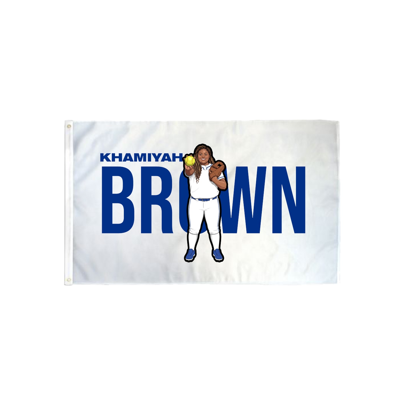 3x5 Flag — Player Name in Classic