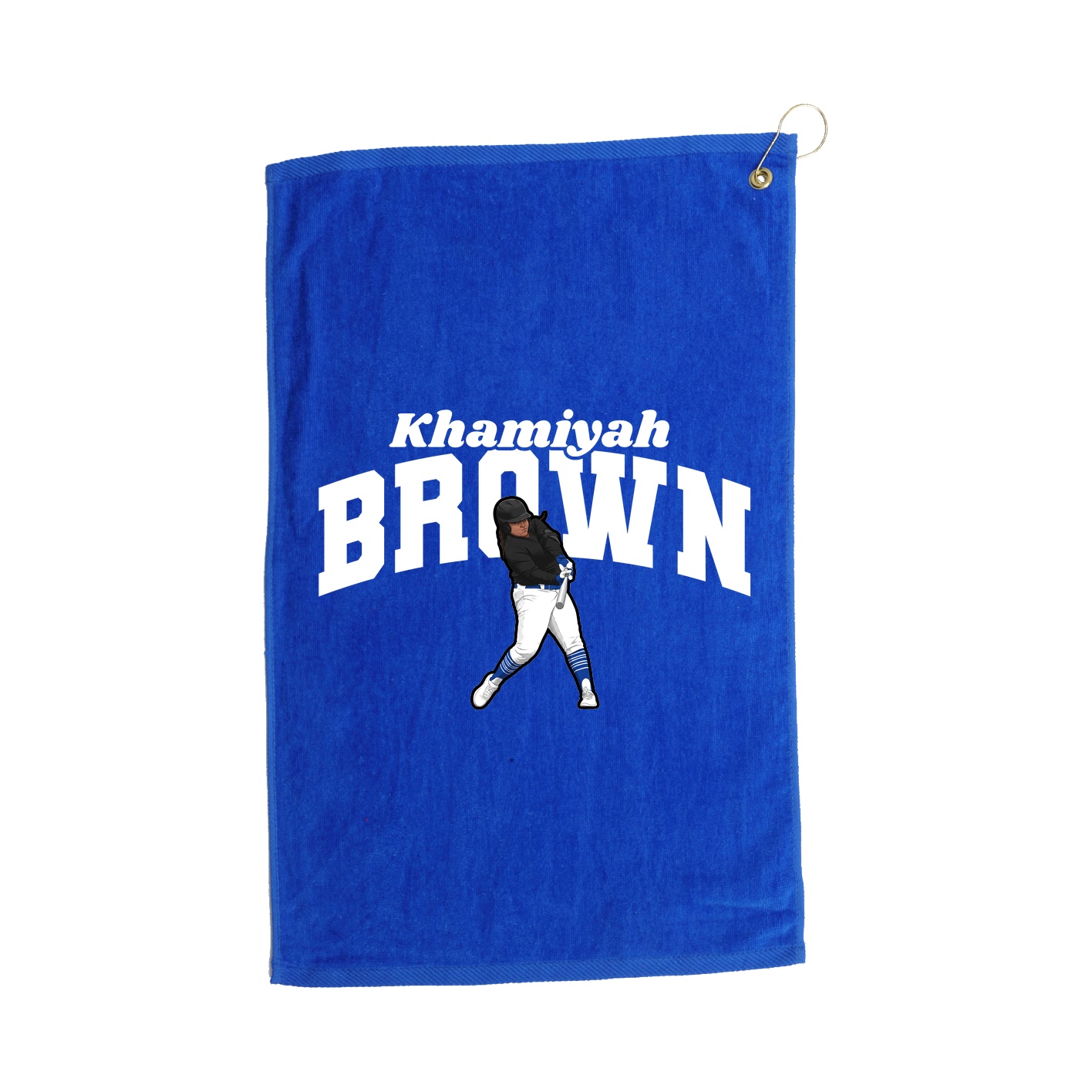 Golf Towel — Signature Arch in Royal