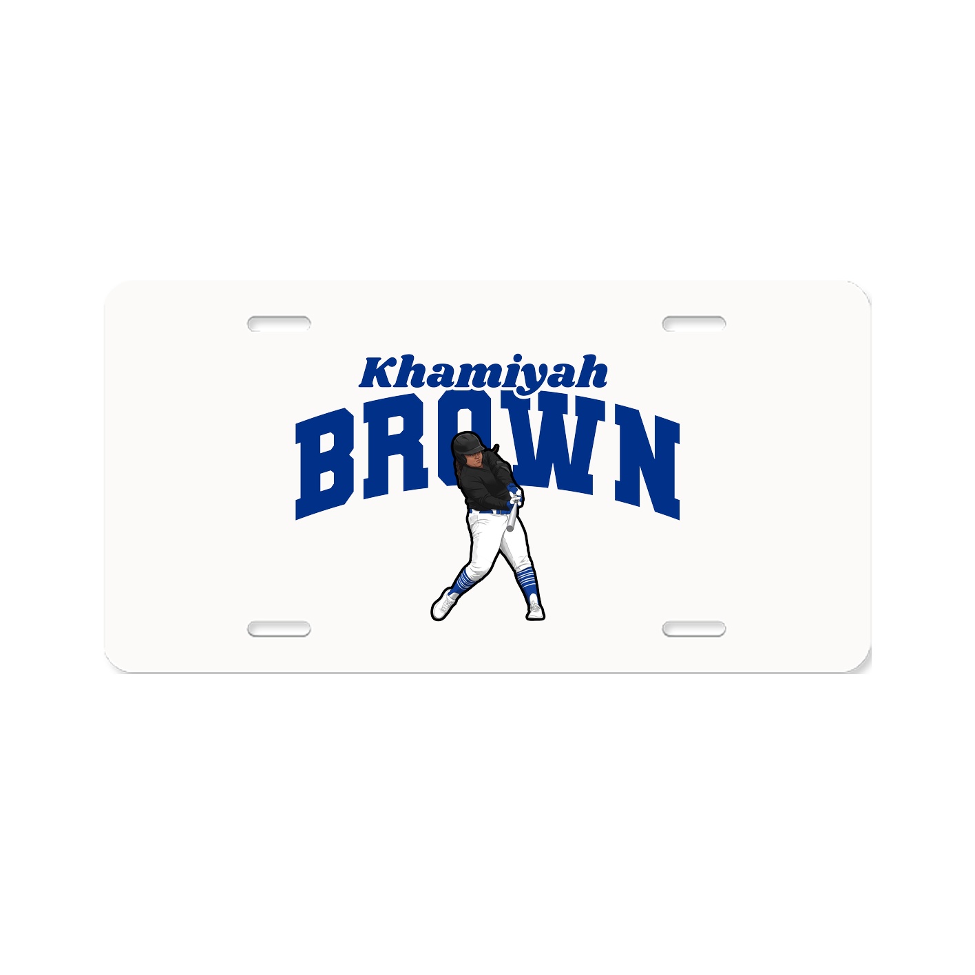 License Plate — Signature Arch in Classic