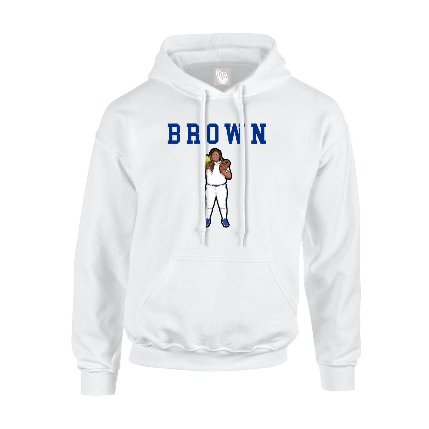 Youth Hoodie — Shirsey in White
