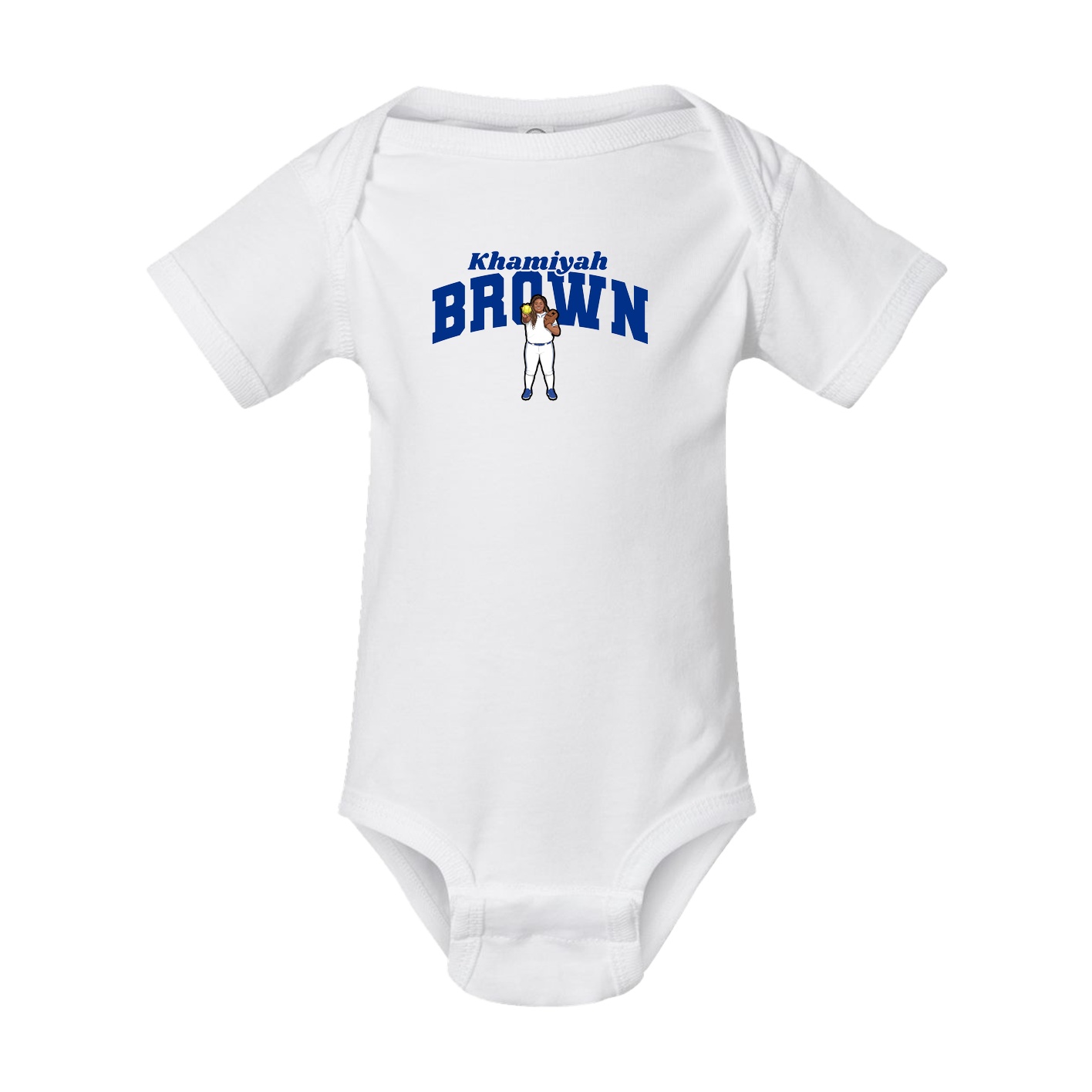 Baby Onesie — Signature Arch in White