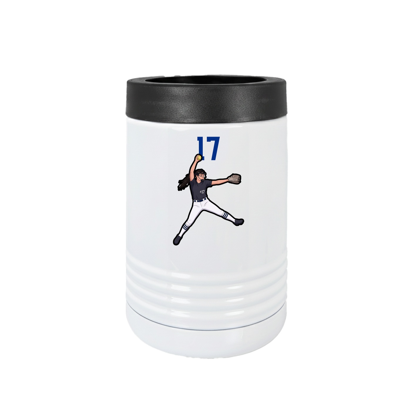 Beverage Holder — Number Top in White