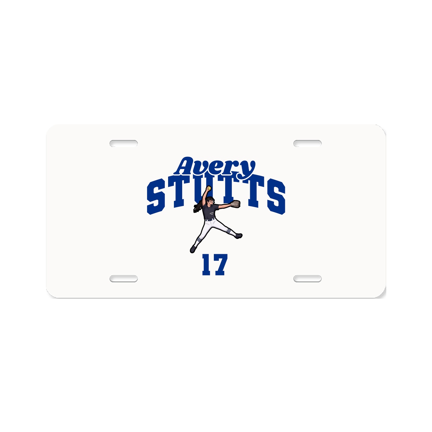 License Plate — Signature Arch in Classic