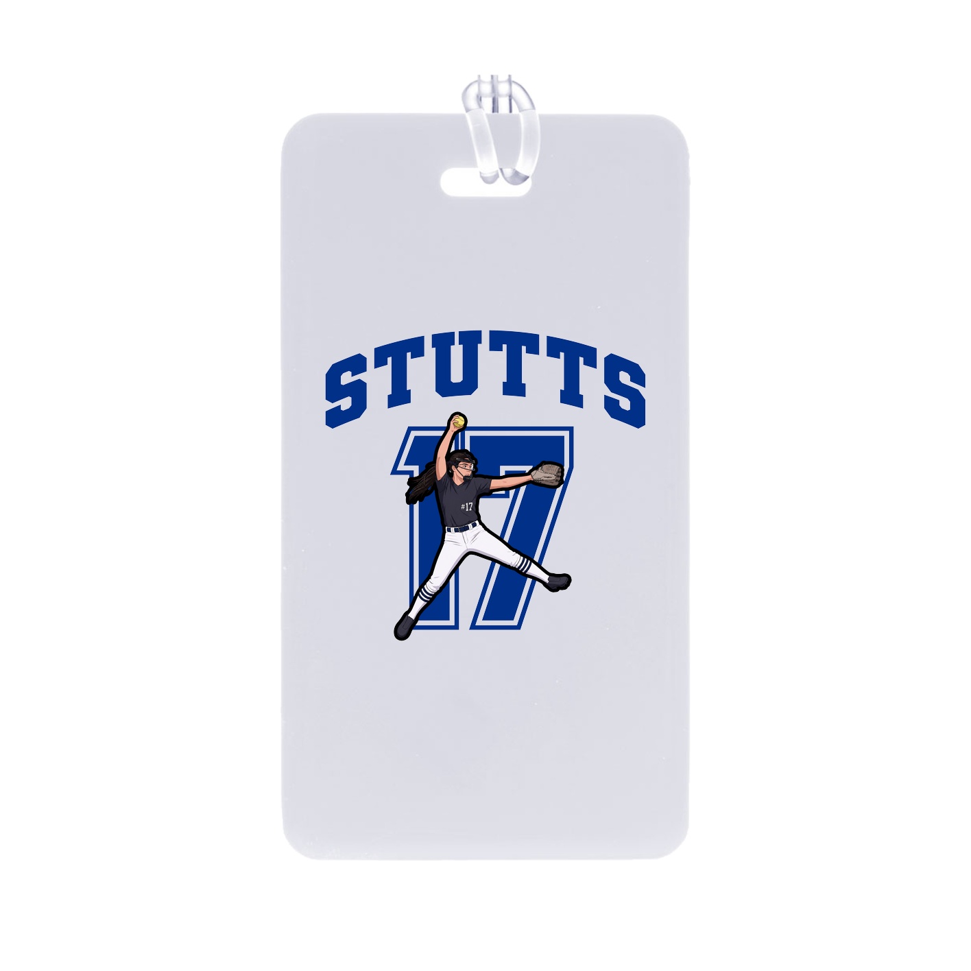 Bag Tag — Number in Classic