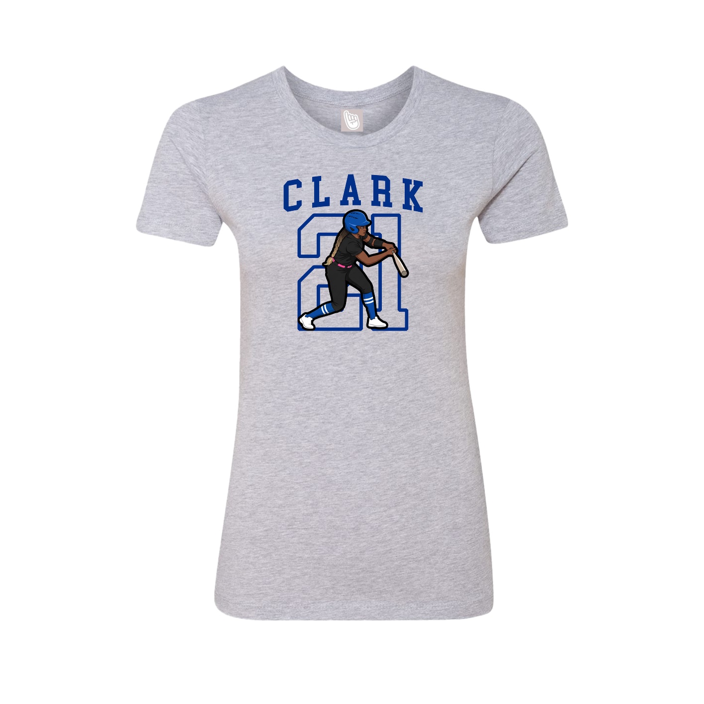 Fitted Women's Tee — Shirsey in Grey
