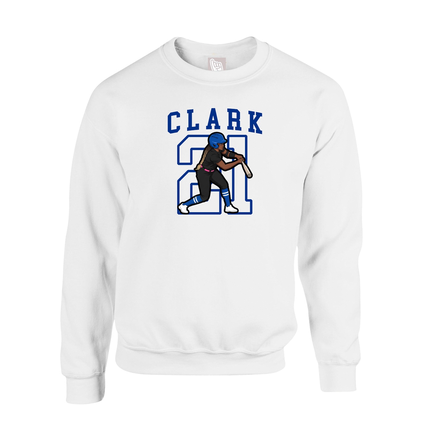 Fleece Crew — Shirsey in White