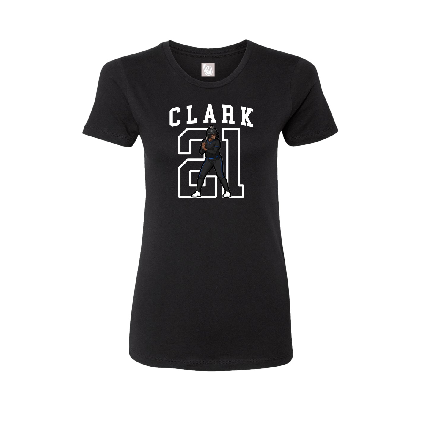 Fitted Women's Tee — Shirsey in Black