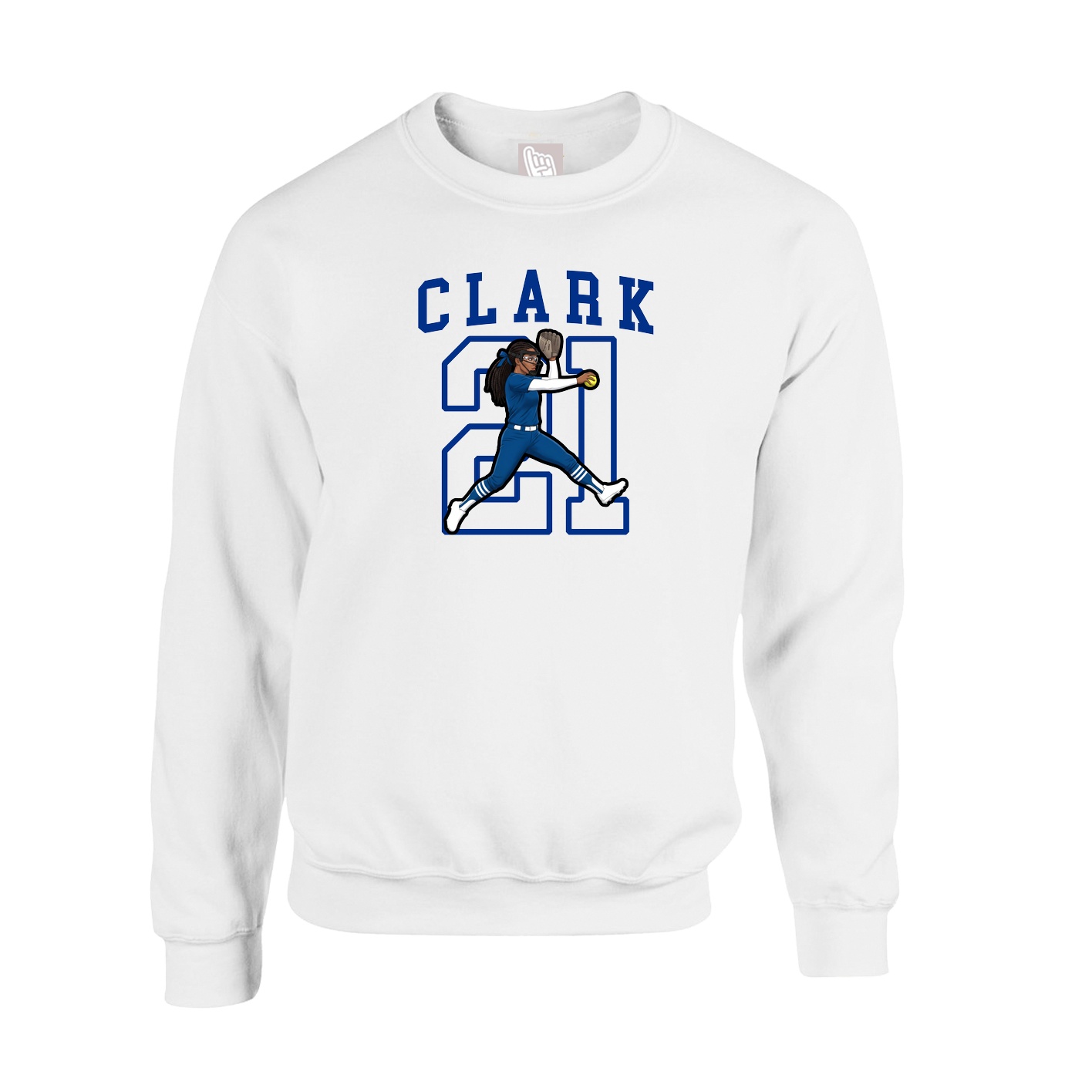 Fleece Crew — Shirsey in White