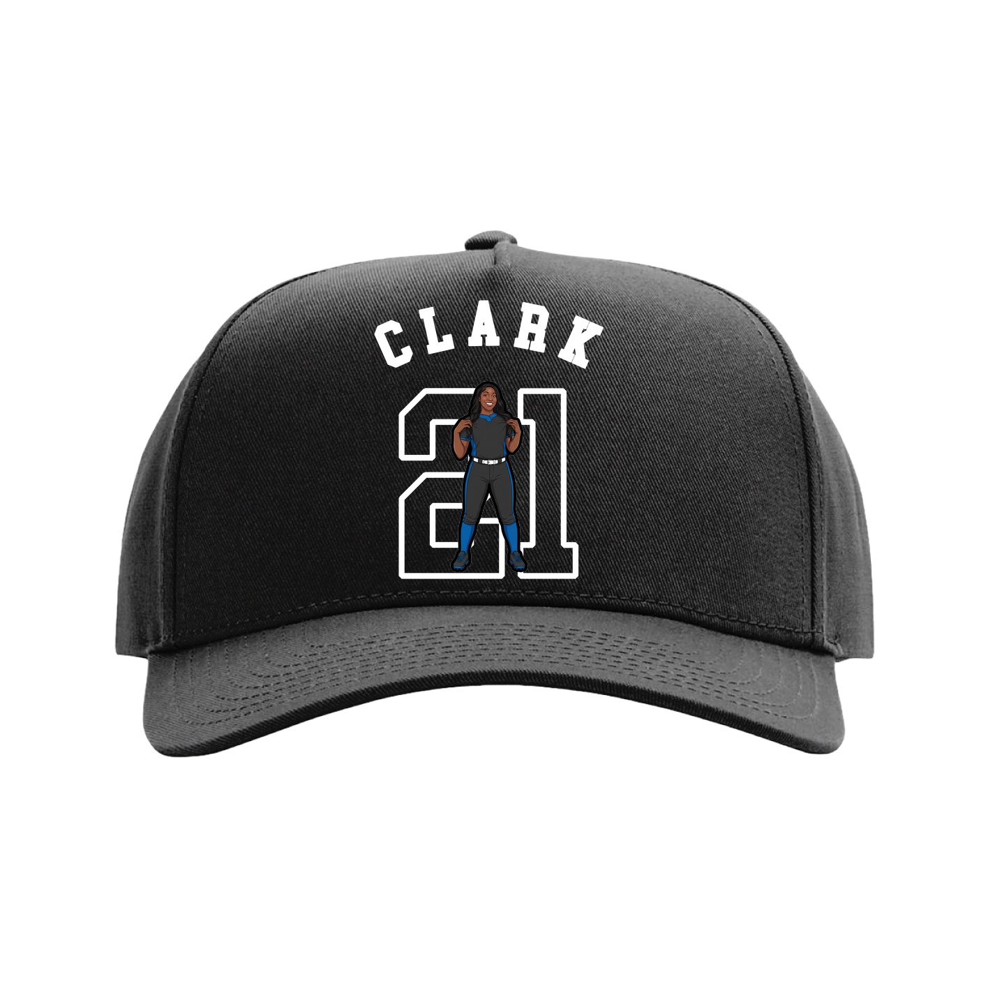 Full Fabric Five-Panel Champ Cap