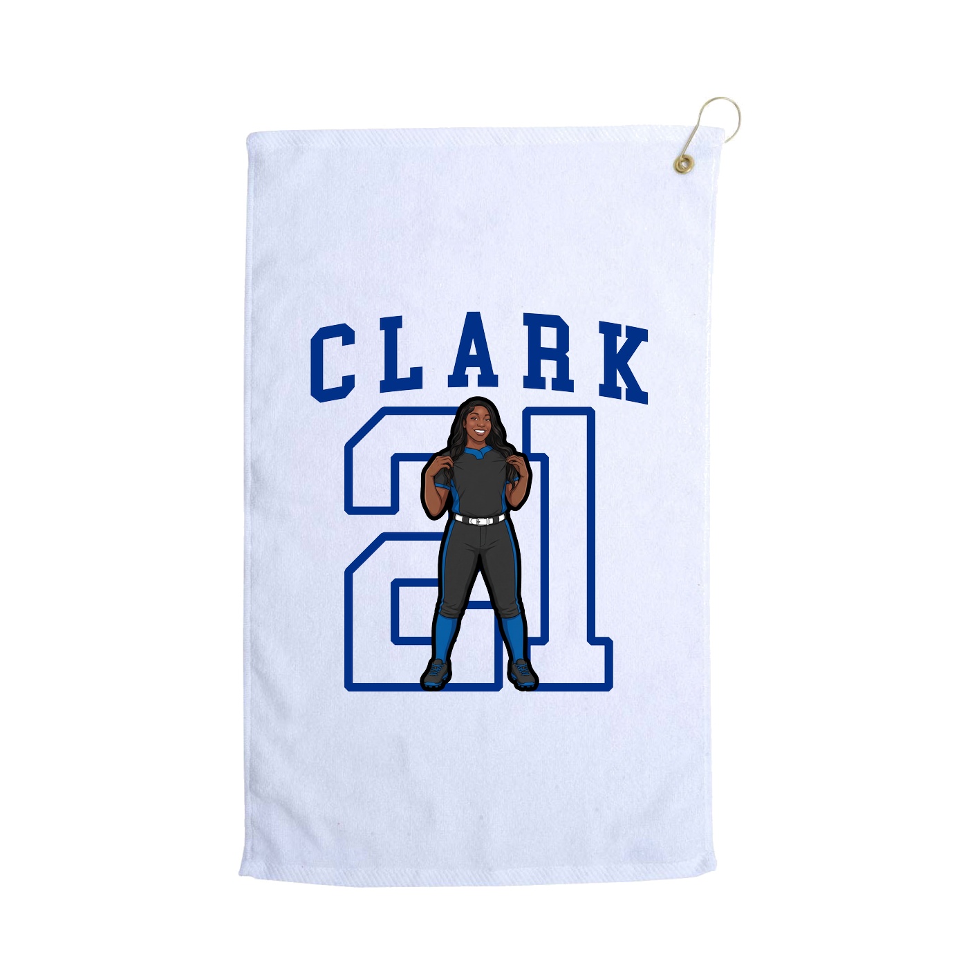 Golf Towel — Shirsey in White