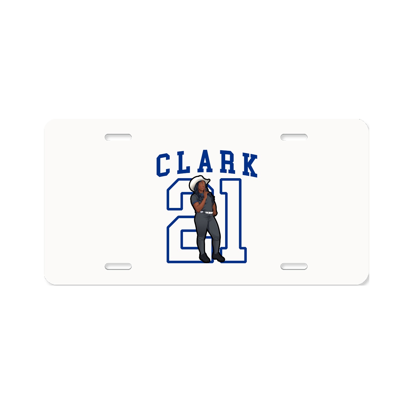 License Plate — Shirsey in Classic