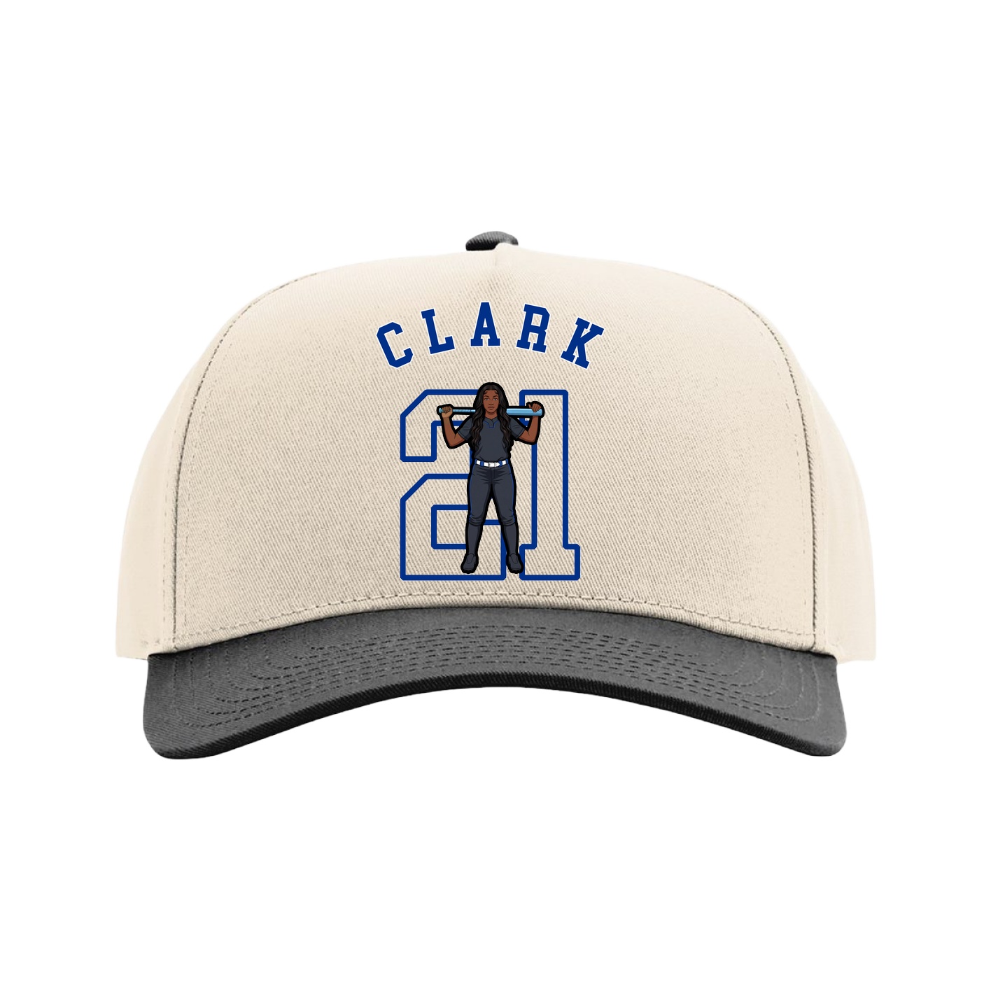 Full Fabric Five-Panel Champ Cap