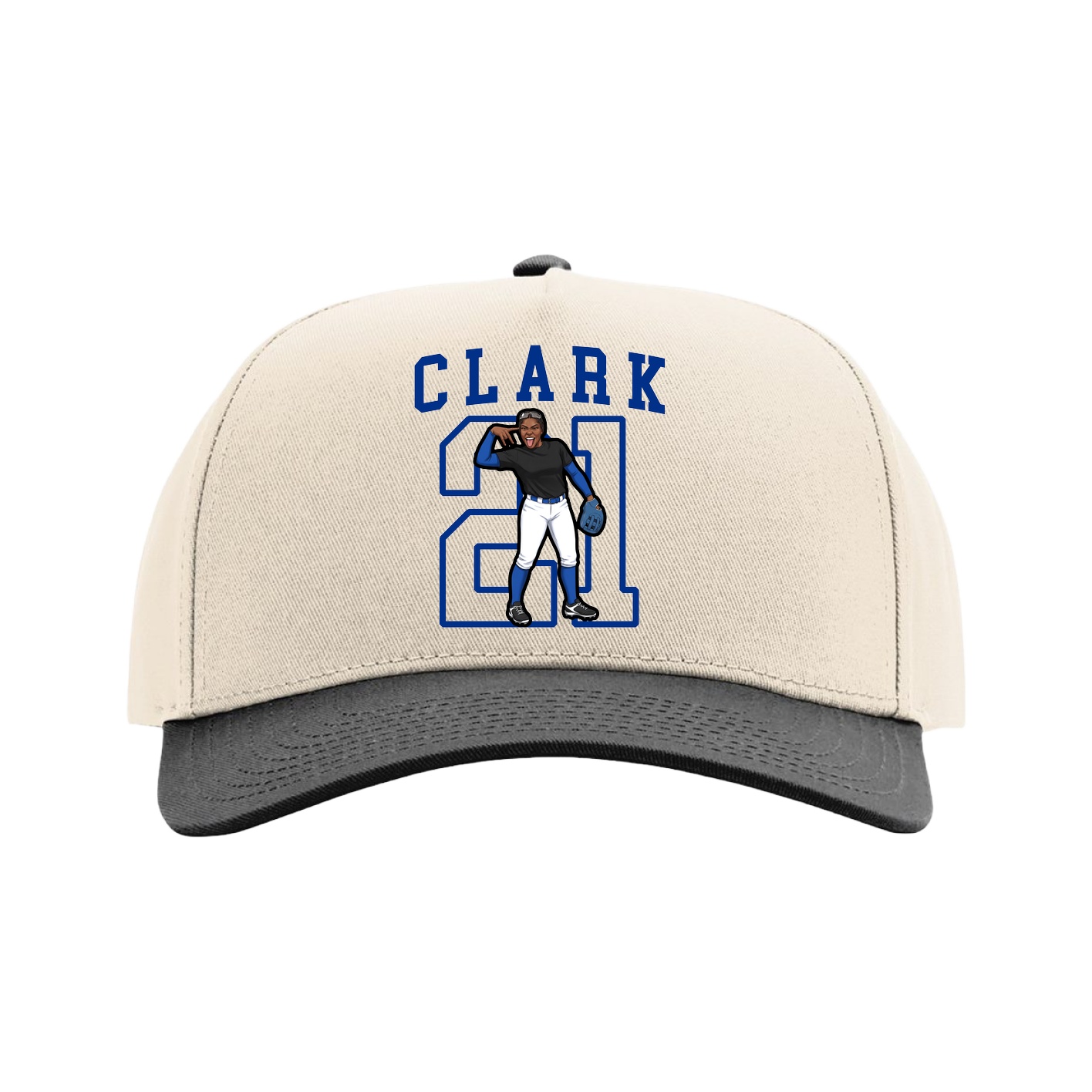 Full Fabric Five-Panel Champ Cap